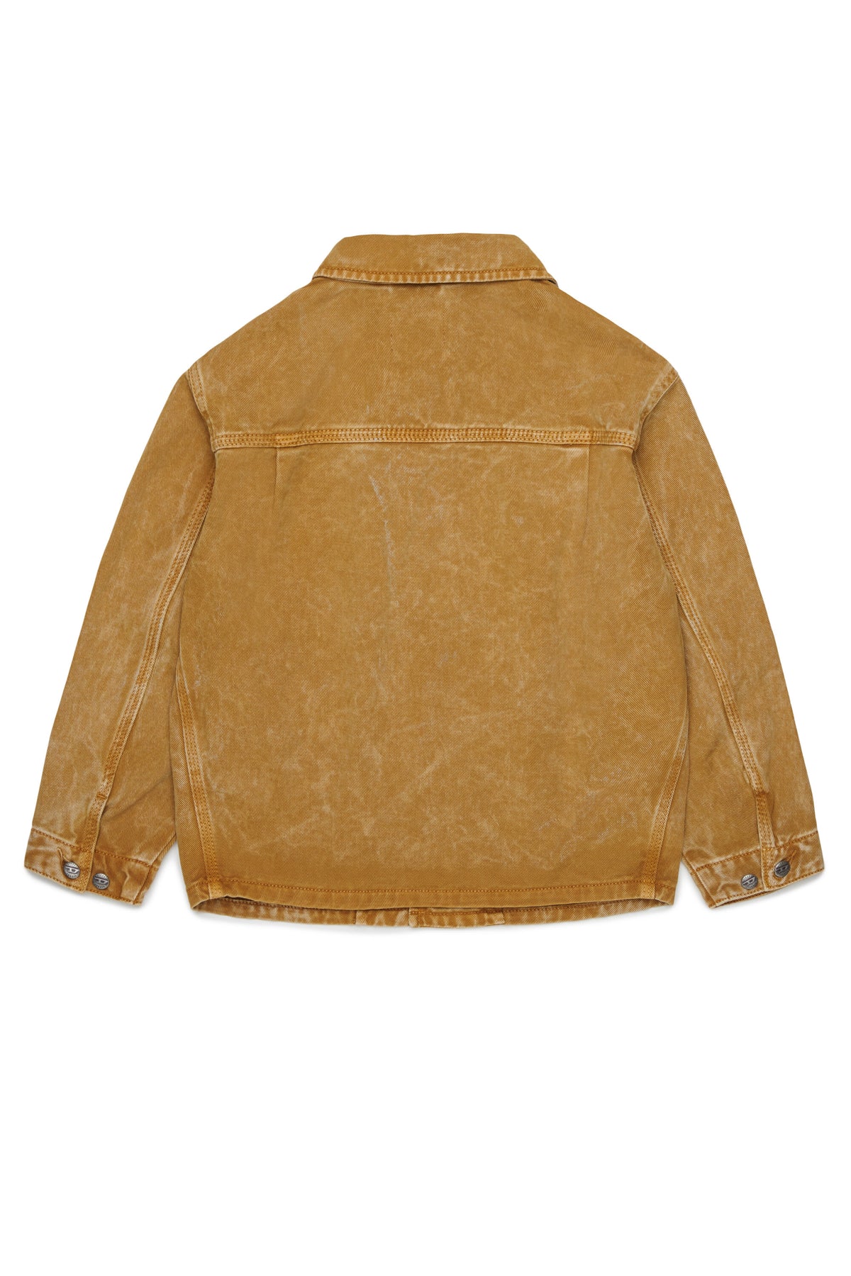 Chaqueta vaquera con logo estampado