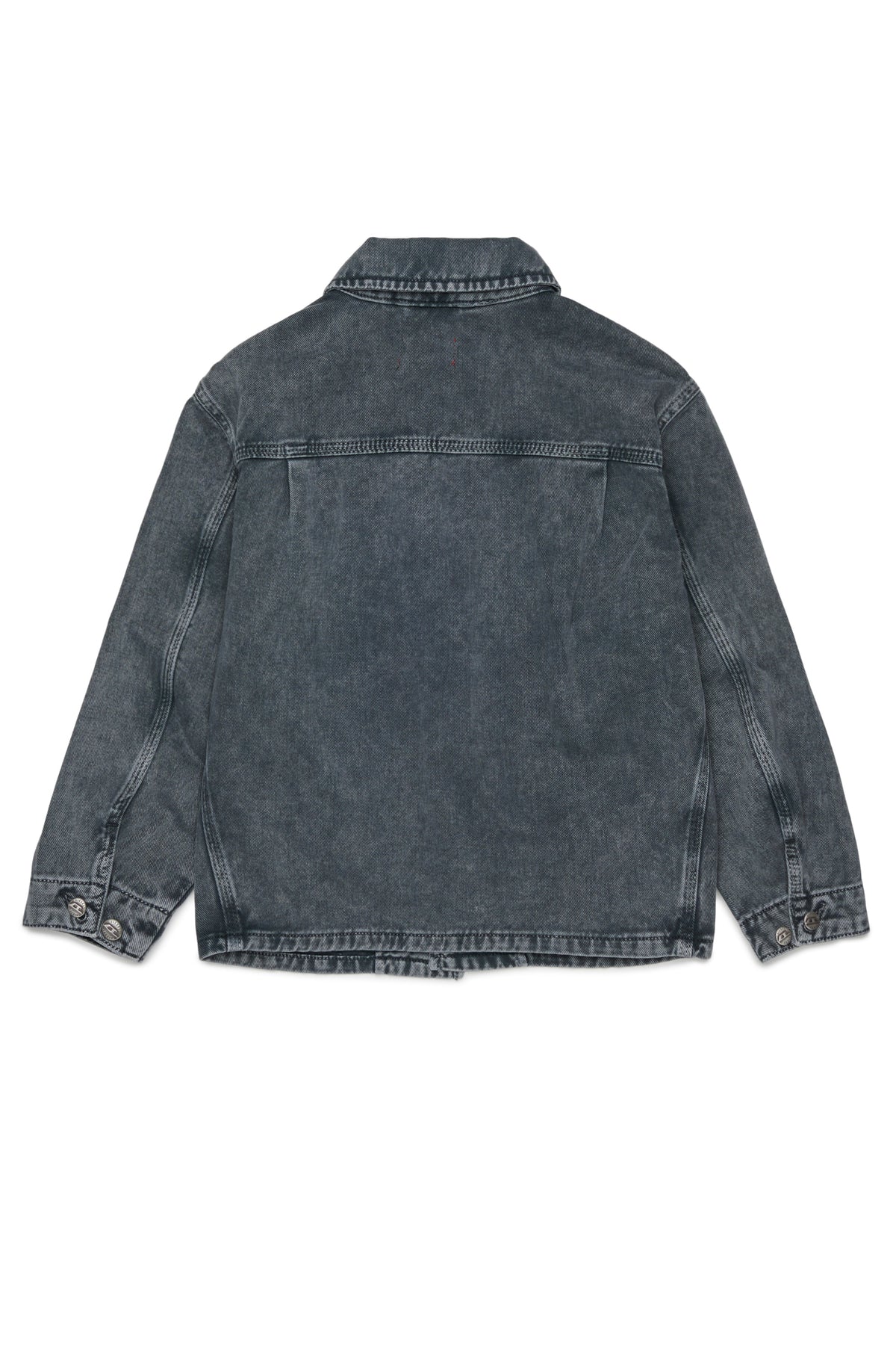 Chaqueta vaquera con logo estampado
