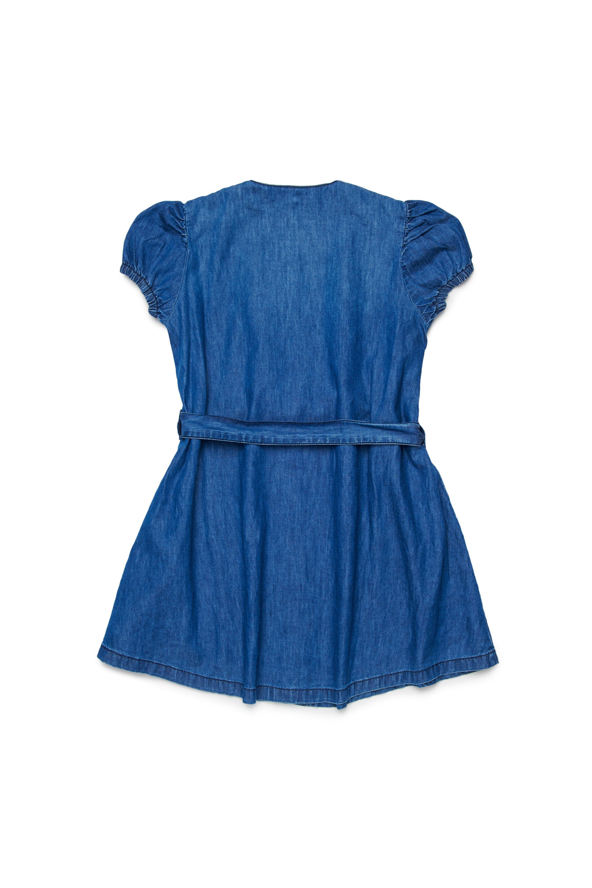 Vestido denim con logo