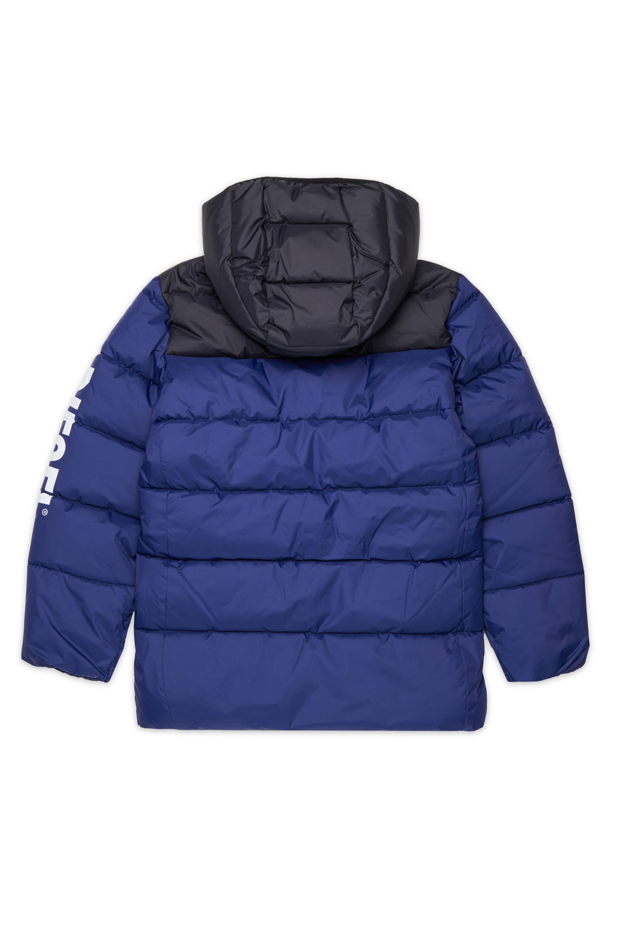 Padded jacket with logo