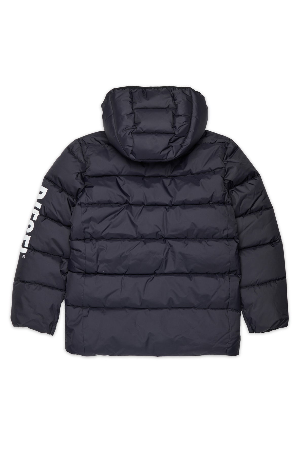 Chaqueta acolchada con logotipo