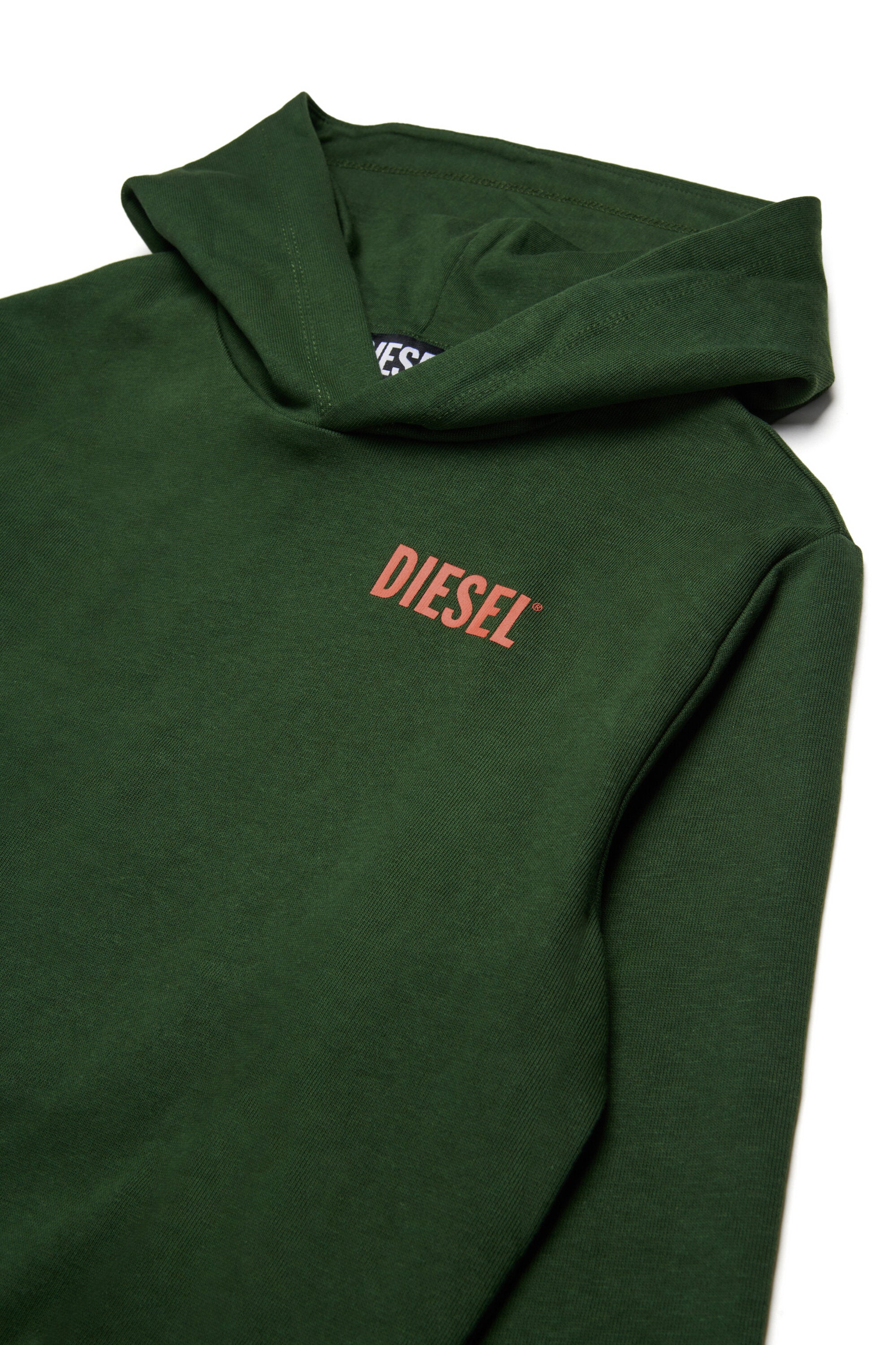 Sudadera con capucha y logotipo Diesel