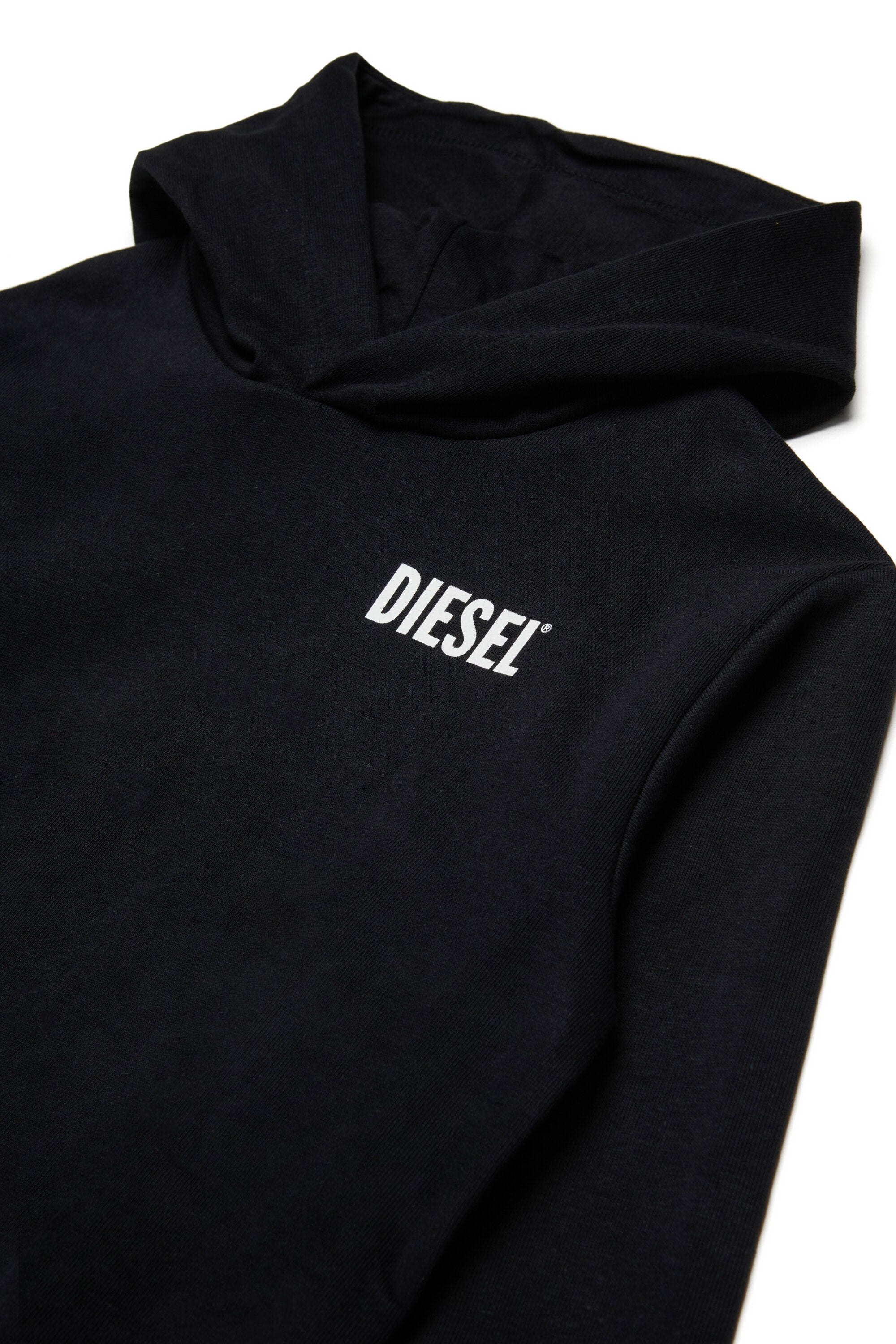 Sudadera con capucha y logotipo Diesel