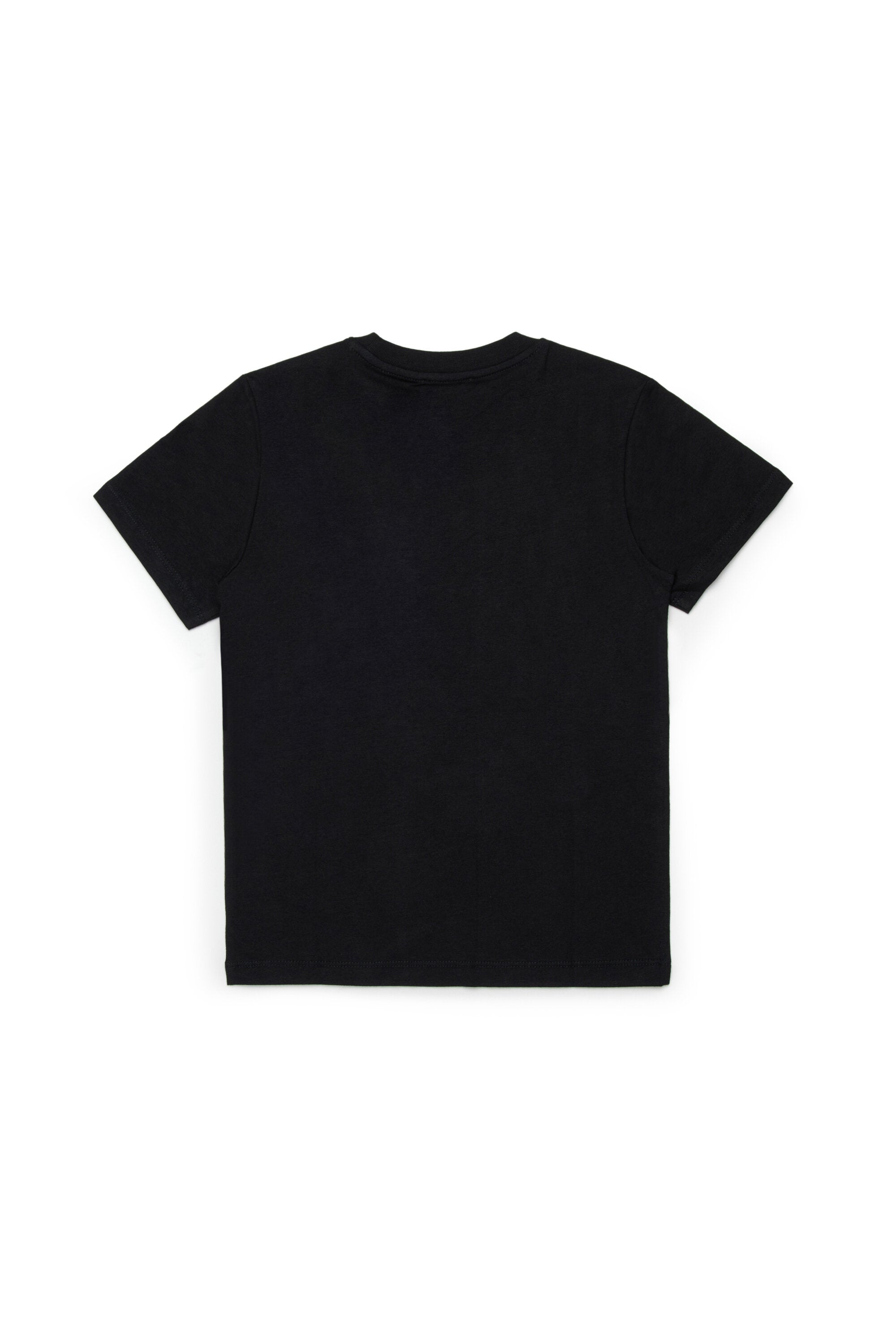 T-shirt with multicolored logo