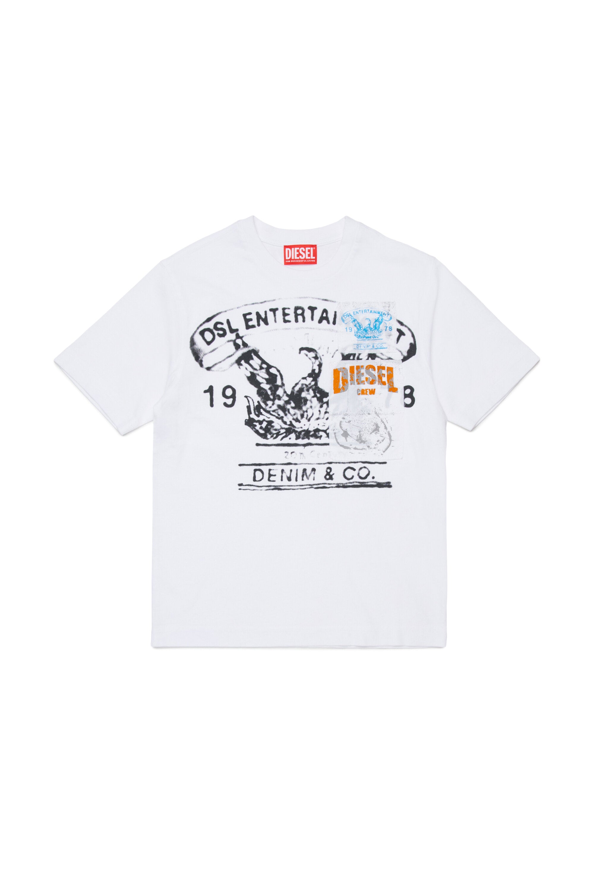 Camiseta con logo estampado