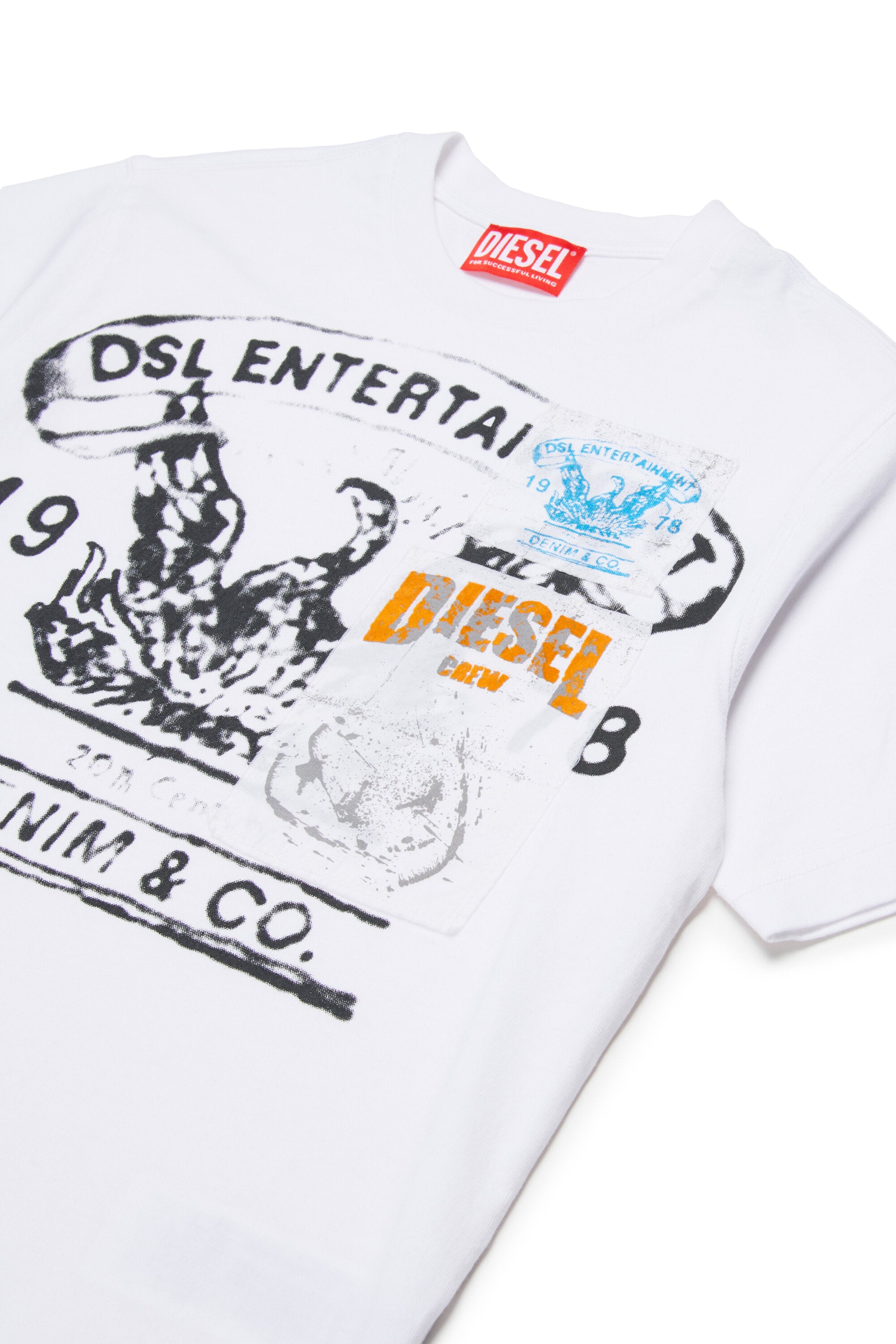 Camiseta con logo estampado