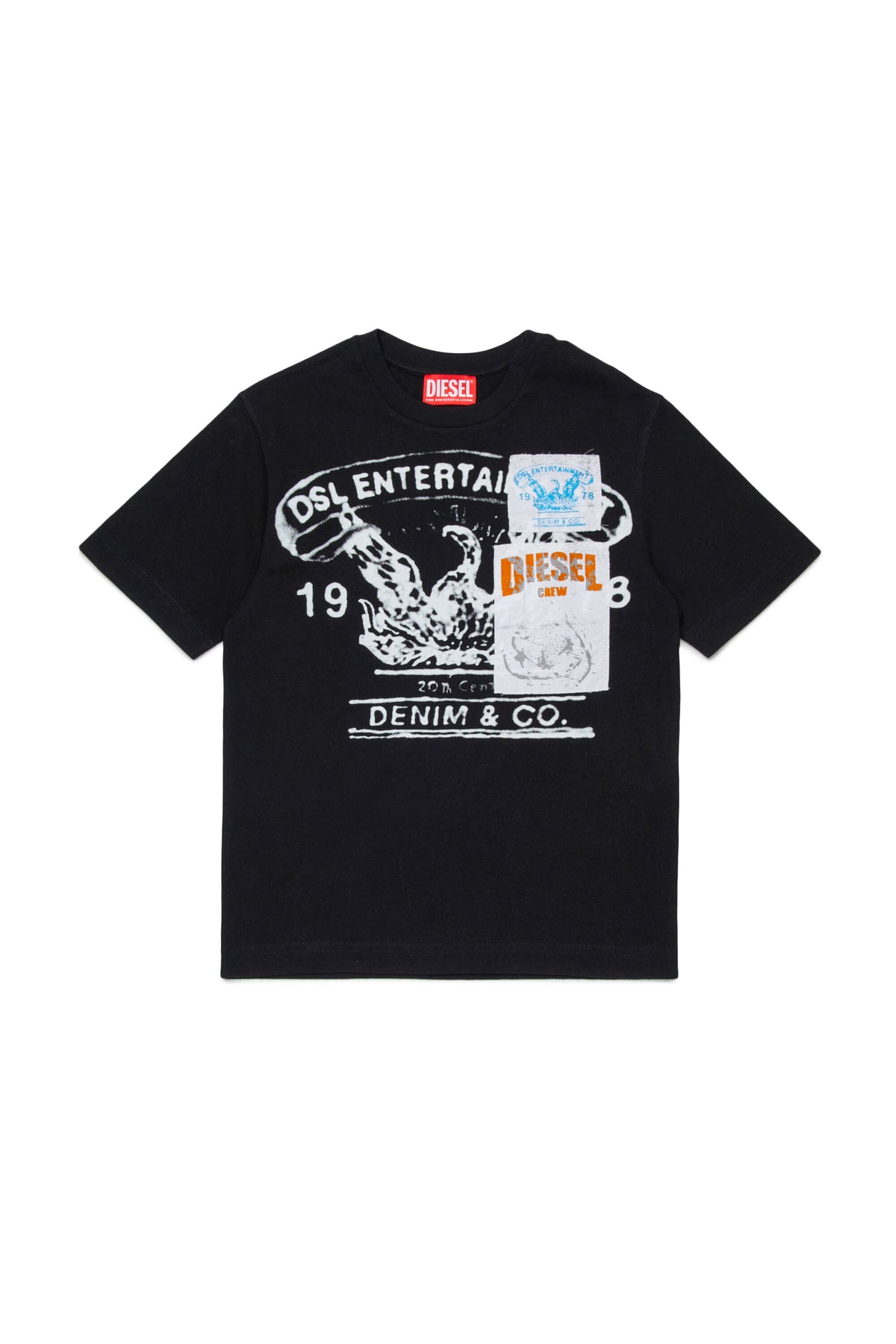 Camiseta con logo estampado
