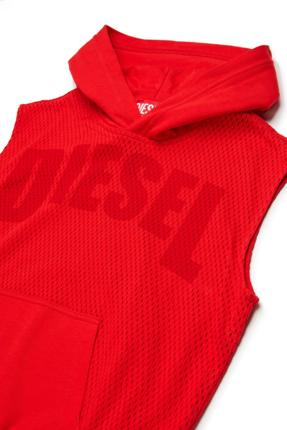 Sudadera sin mangas con logo