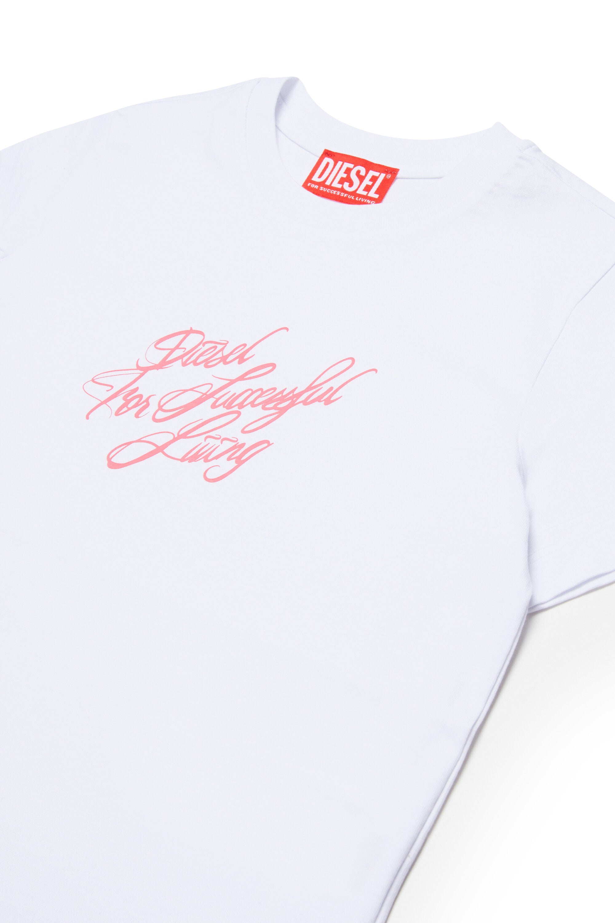 T-shirt with calligraphy logo