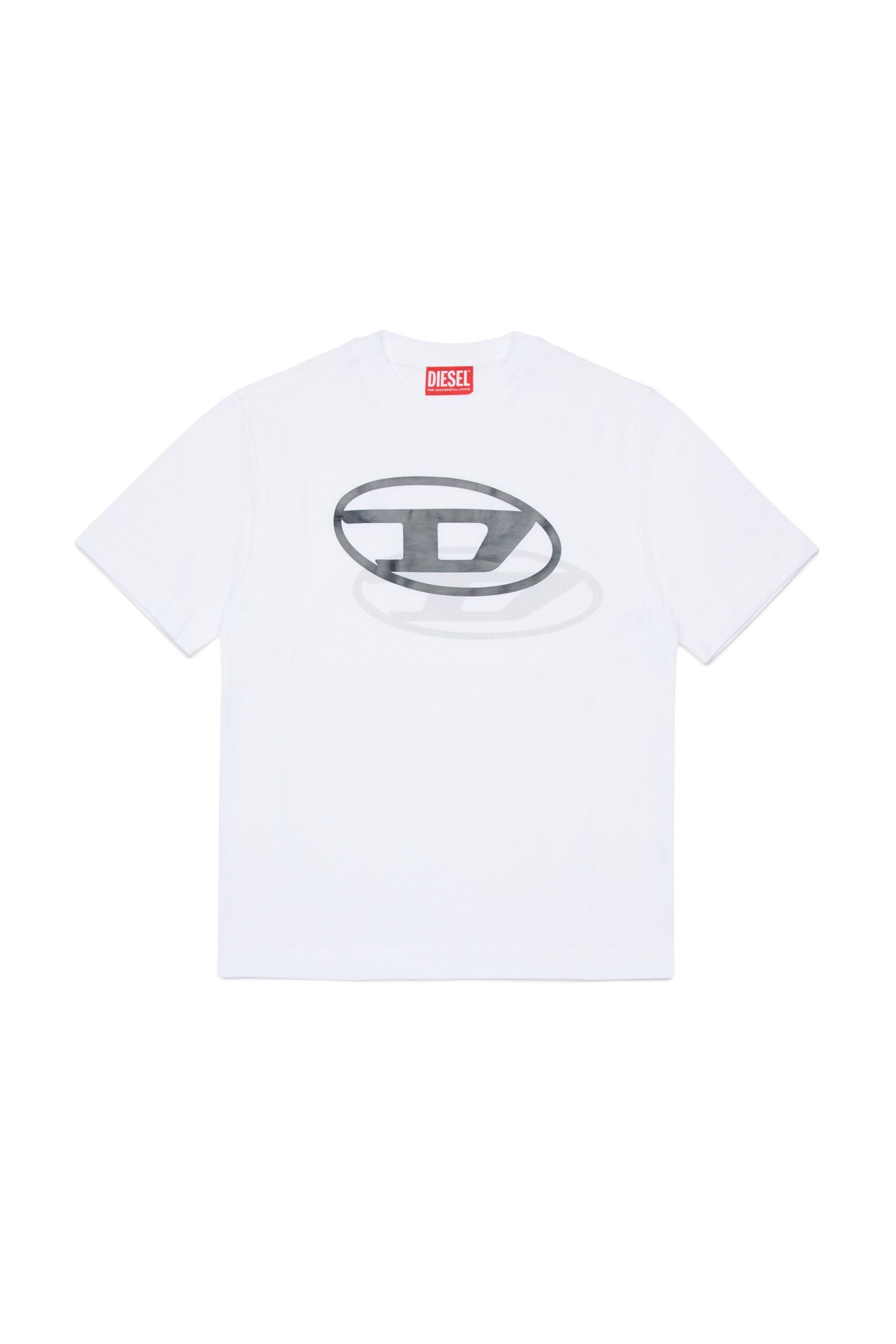 Camiseta con logo Oval D estampado