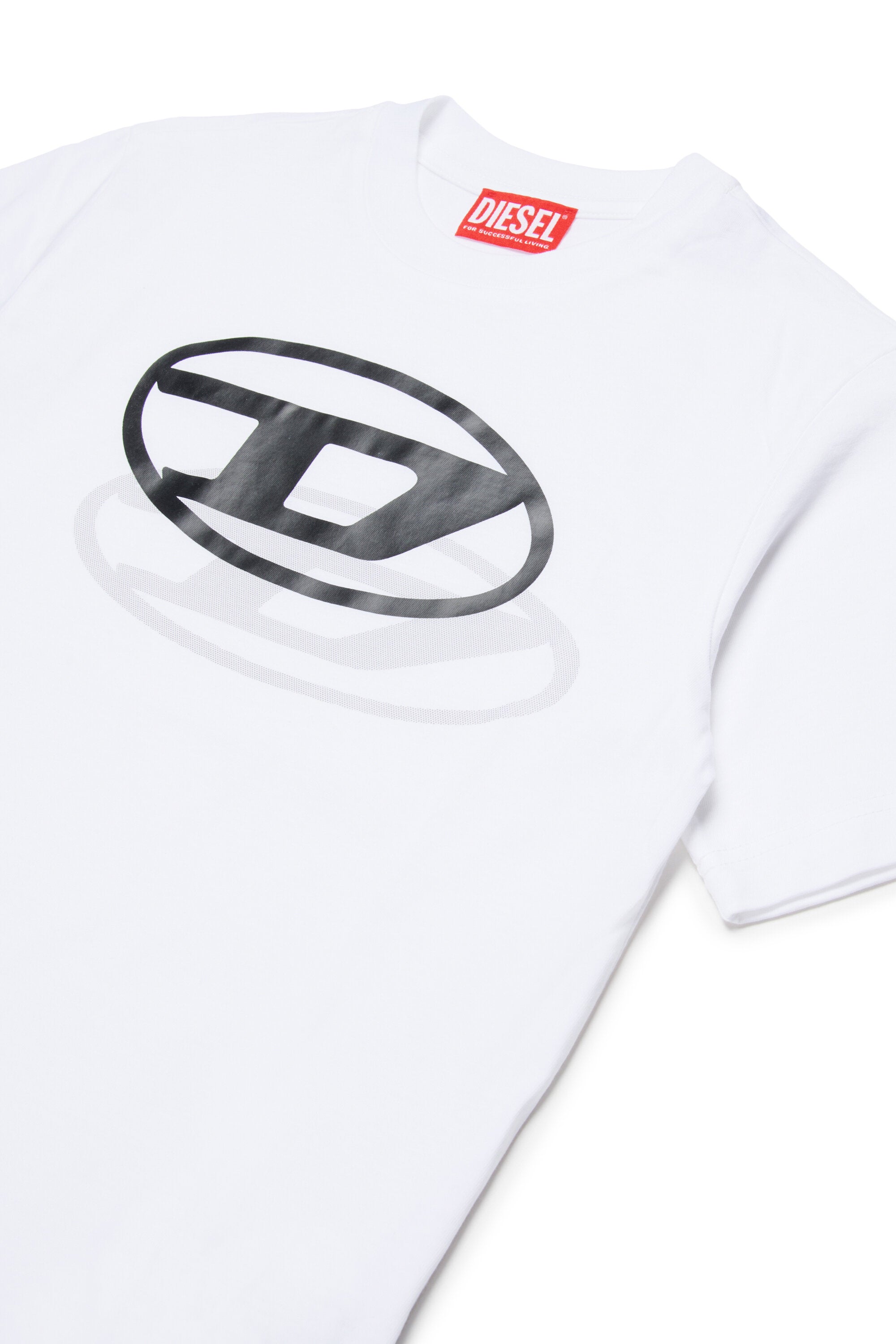 Camiseta con logo Oval D estampado
