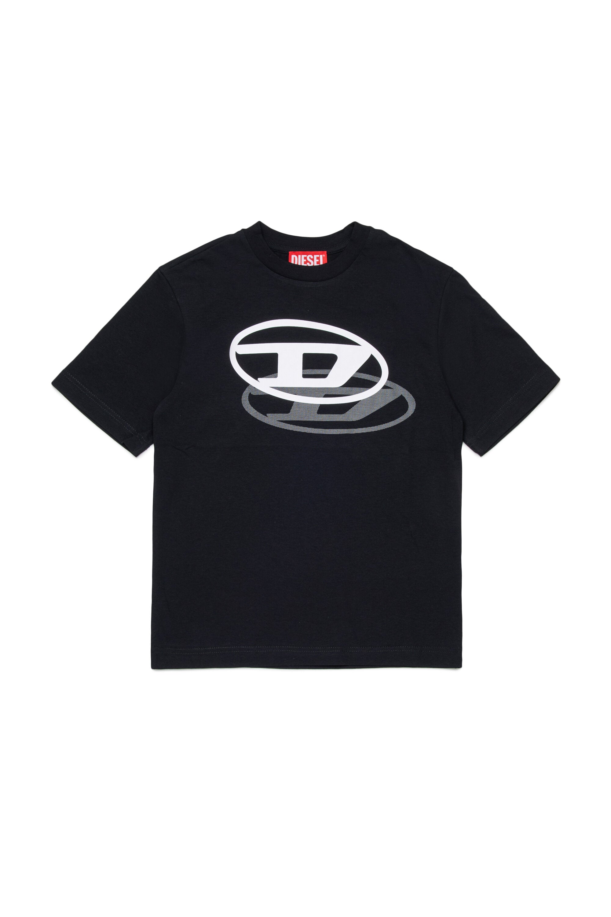 Camiseta con logo Oval D estampado