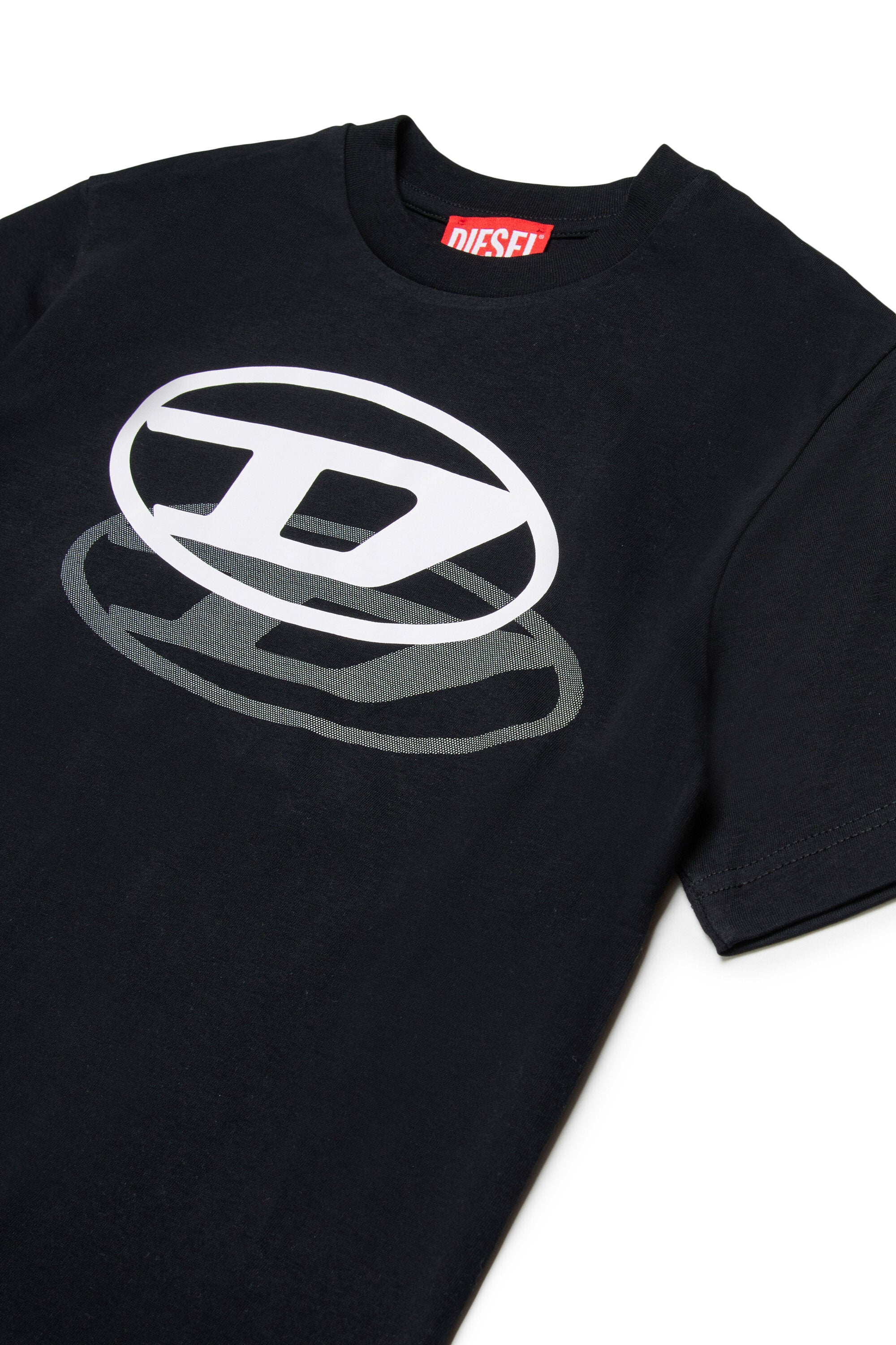 Camiseta con logo Oval D estampado