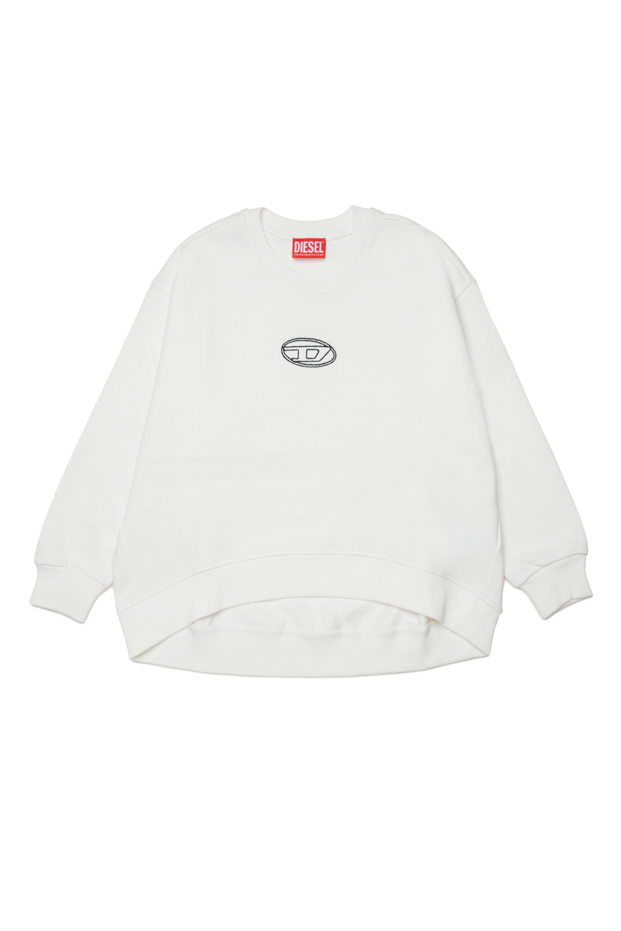 Crew neck sweatshirt with logo