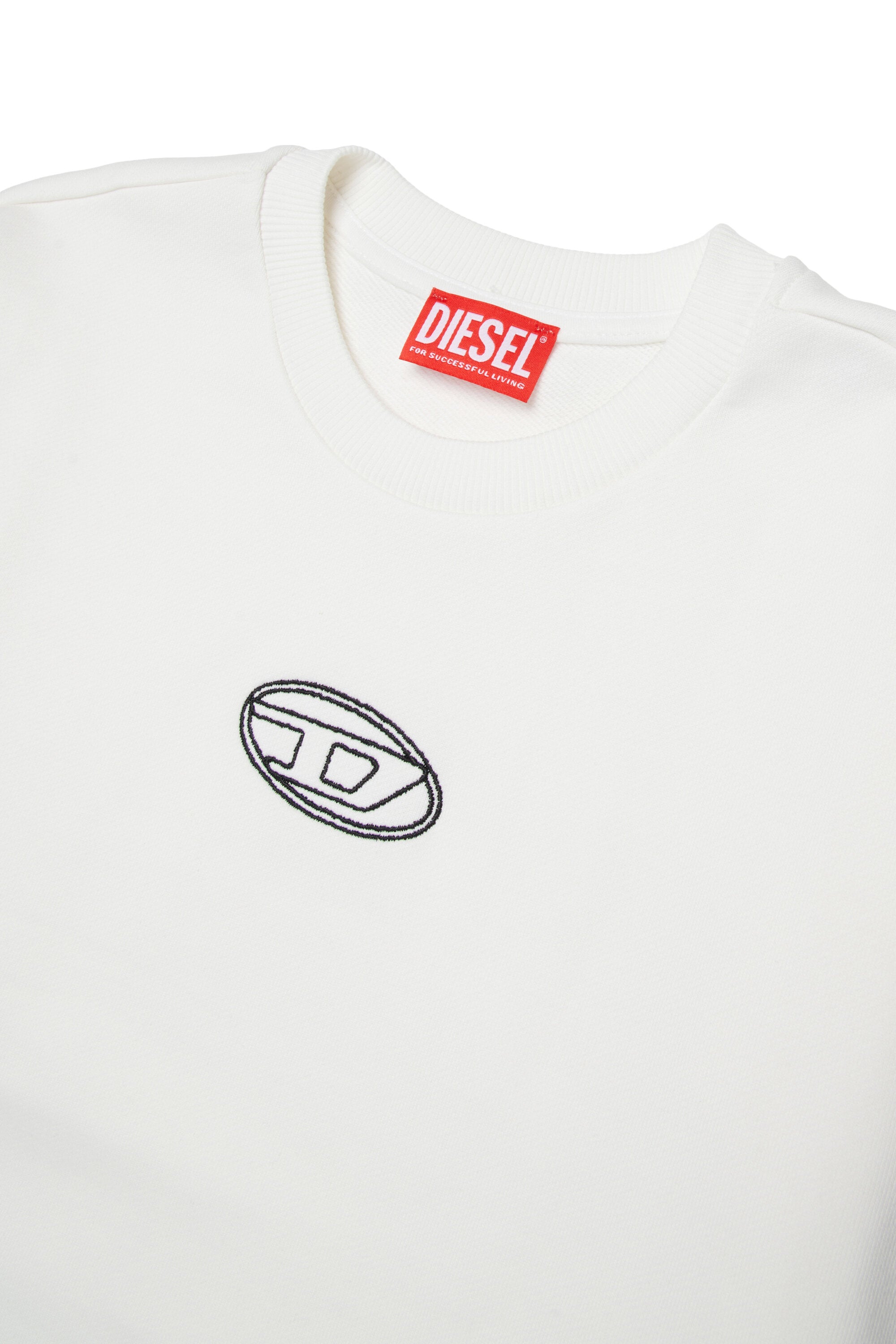 Crew neck sweatshirt with logo