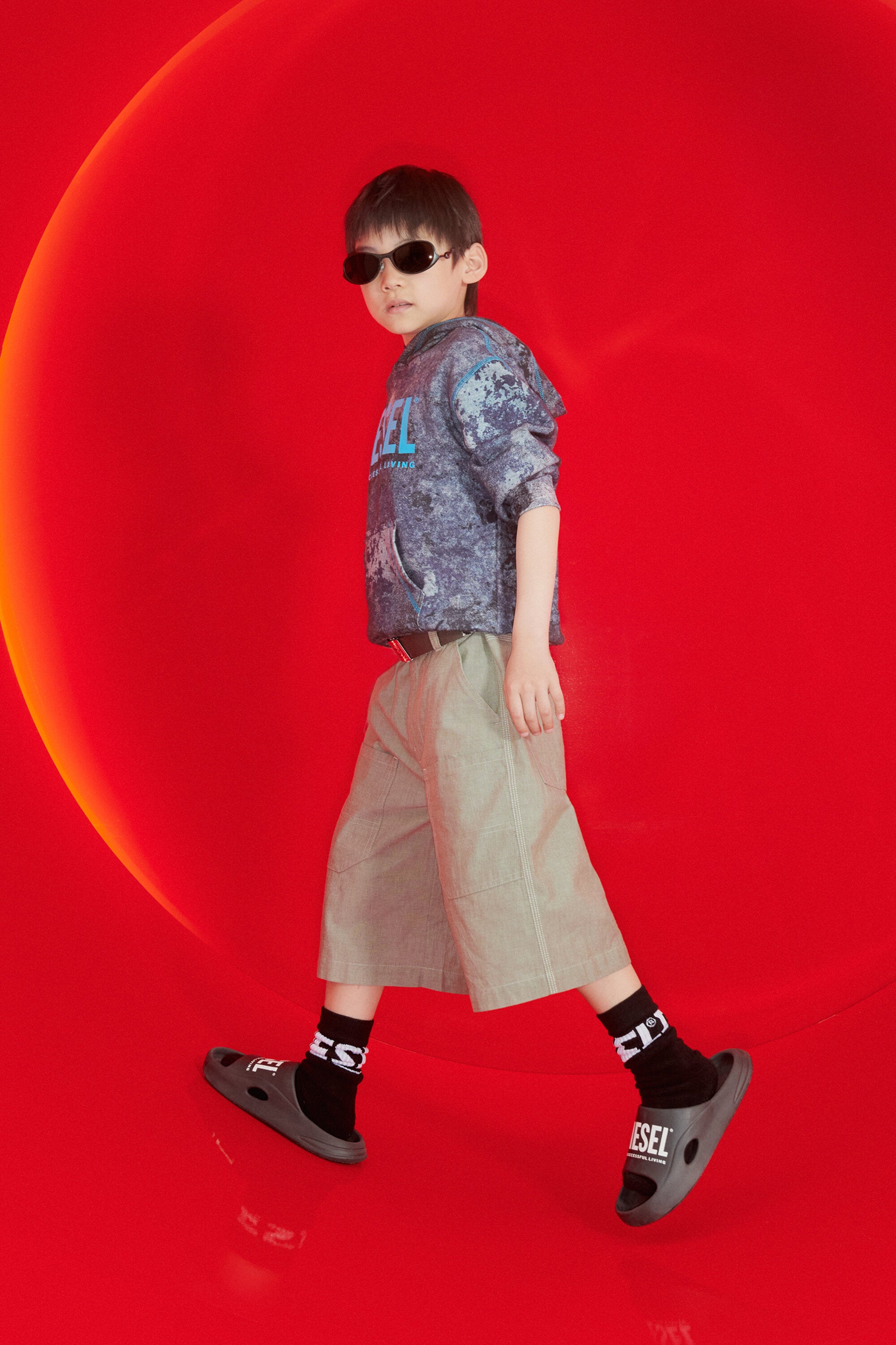 Sudadera con capucha con logo