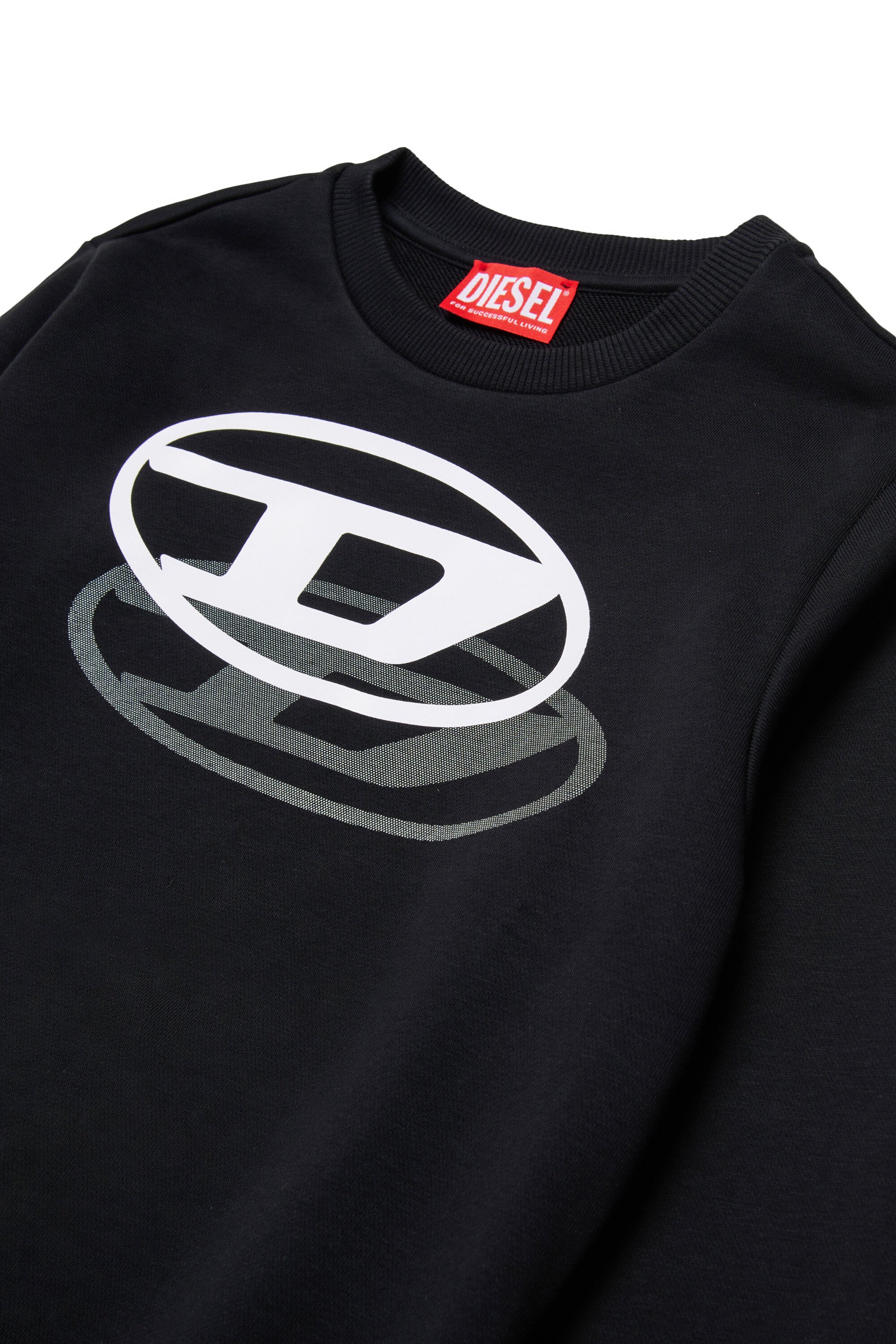 Sudadera de cuello redondo con logo