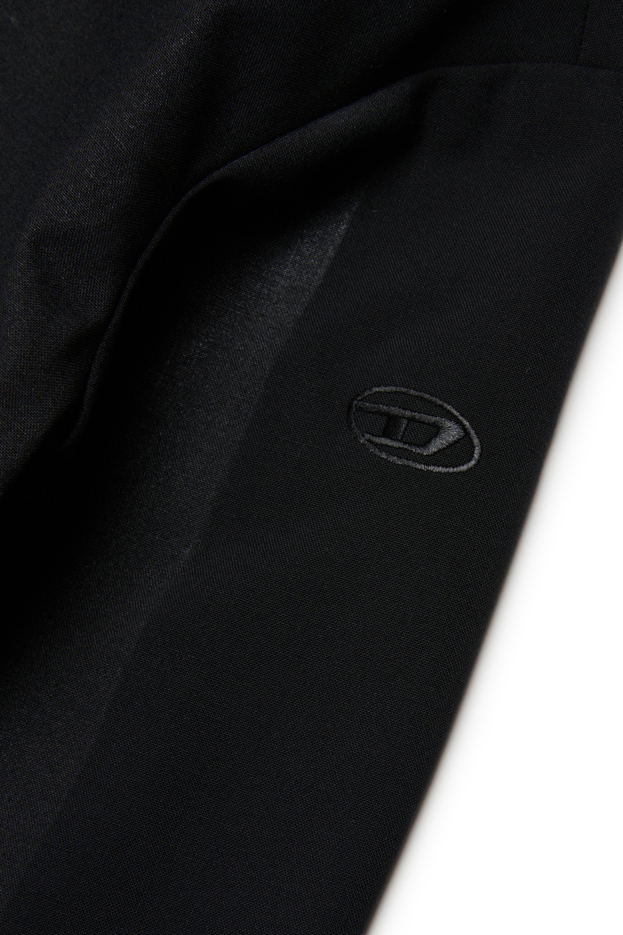 Chaqueta biker con logo