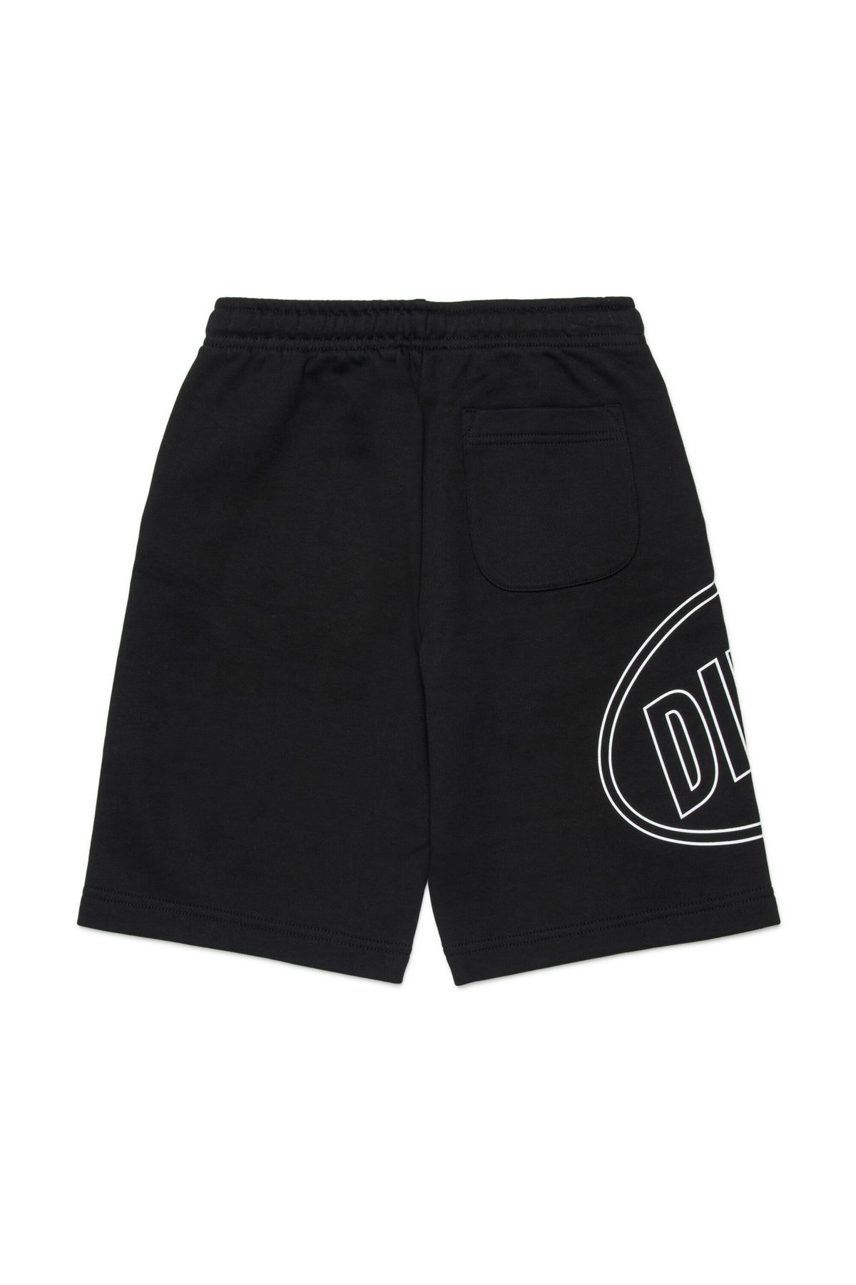 Fleece shorts with logo