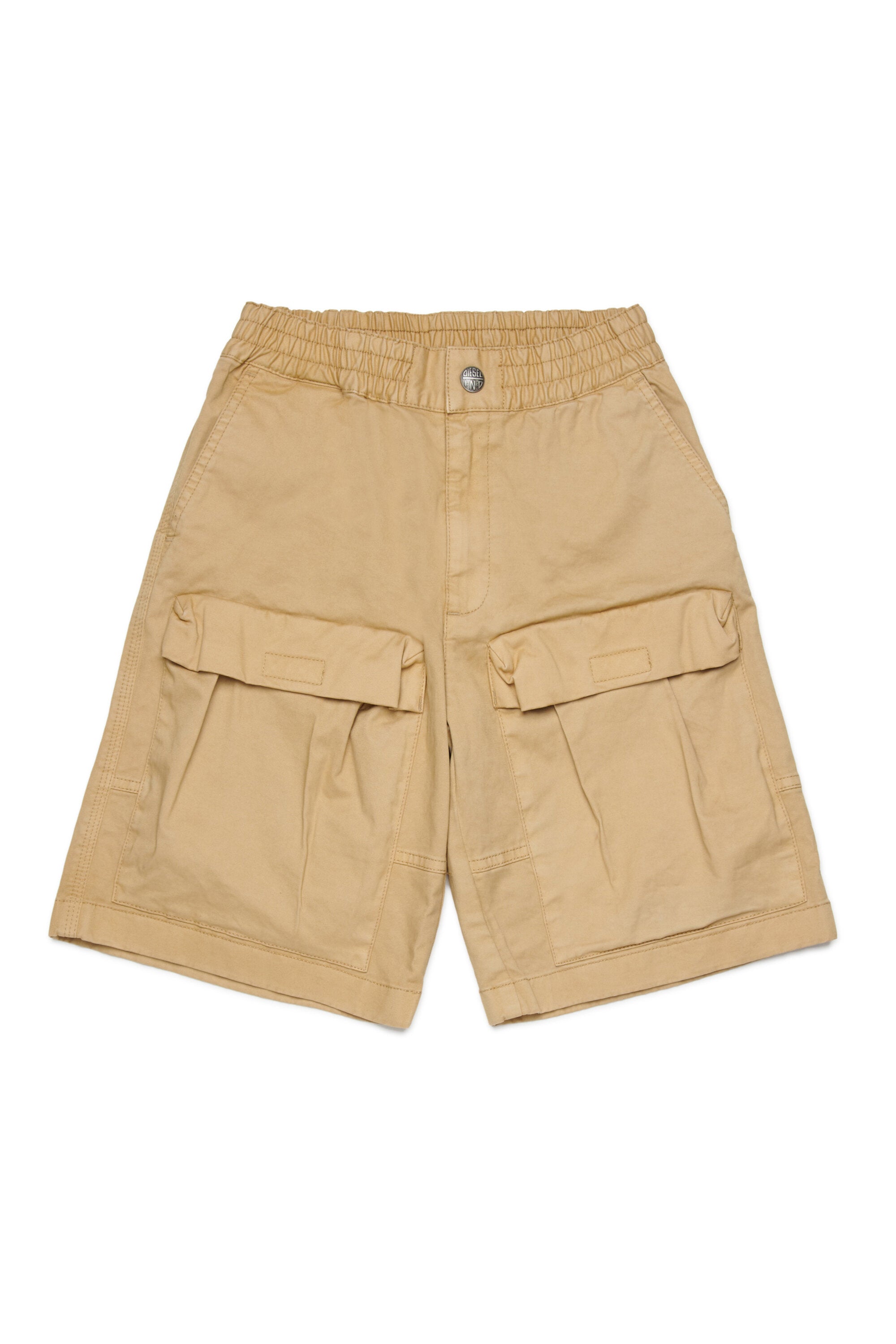 Shorts cargo con logo bordado
