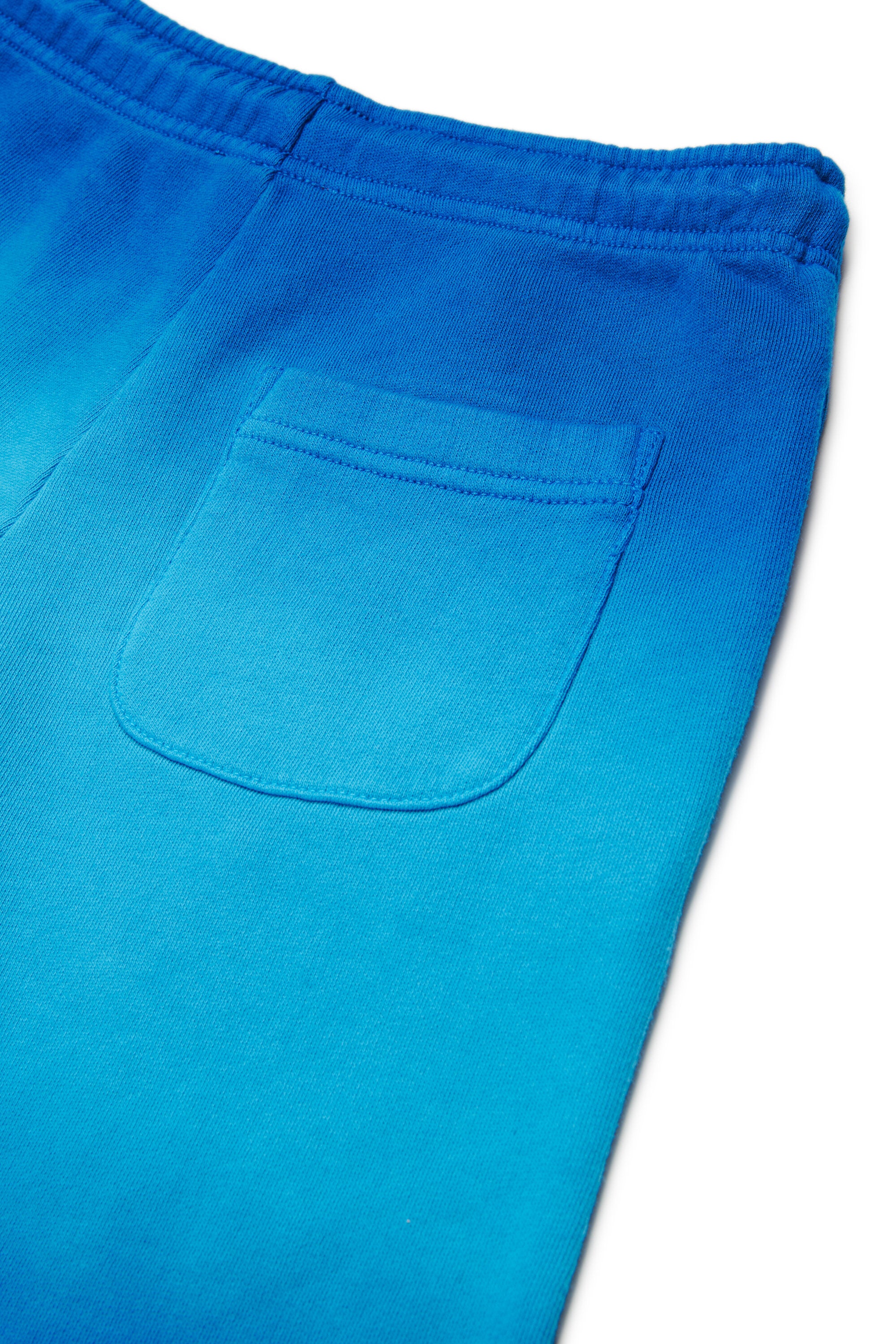 Fleece shorts with logo