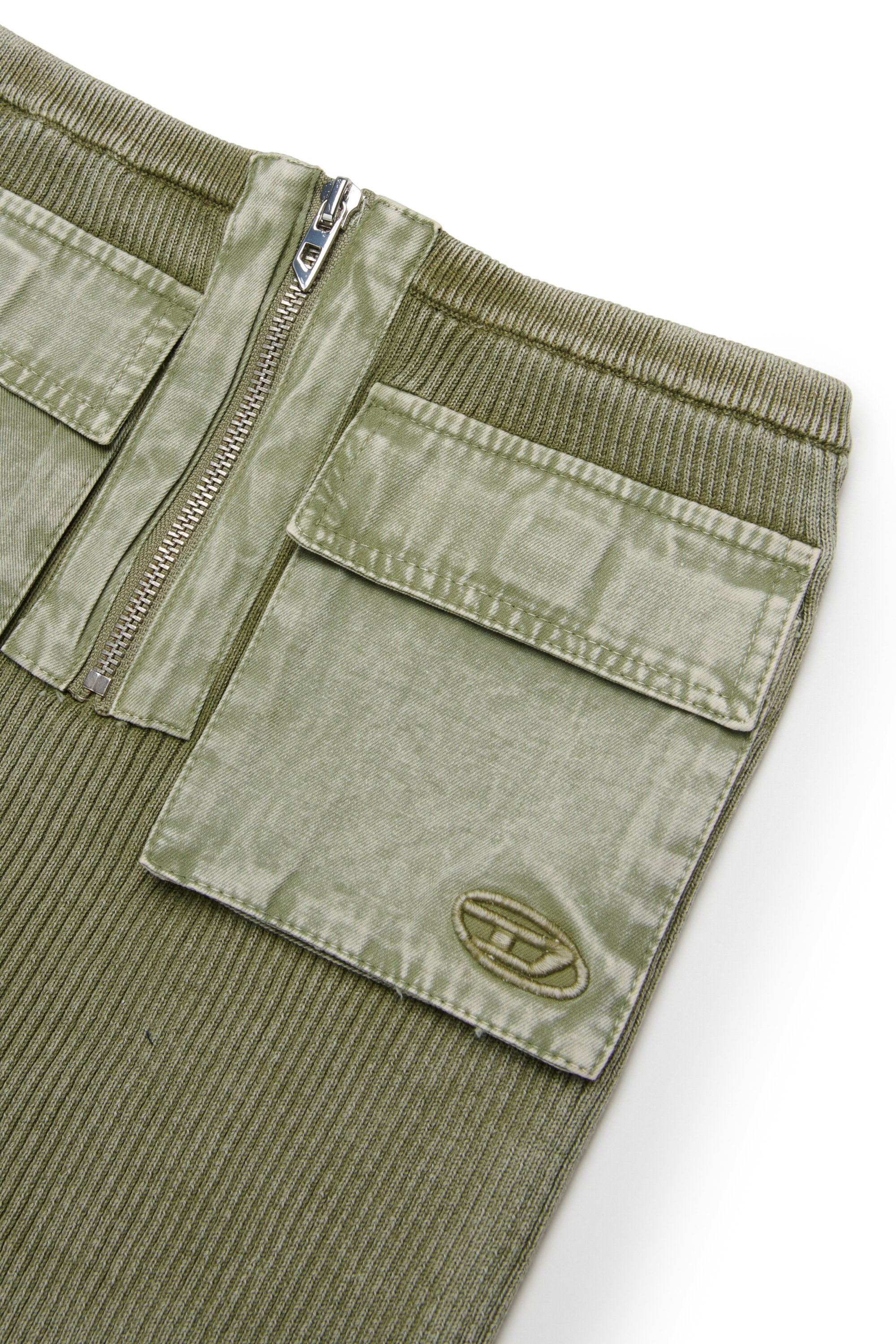 Mini skirt with logo