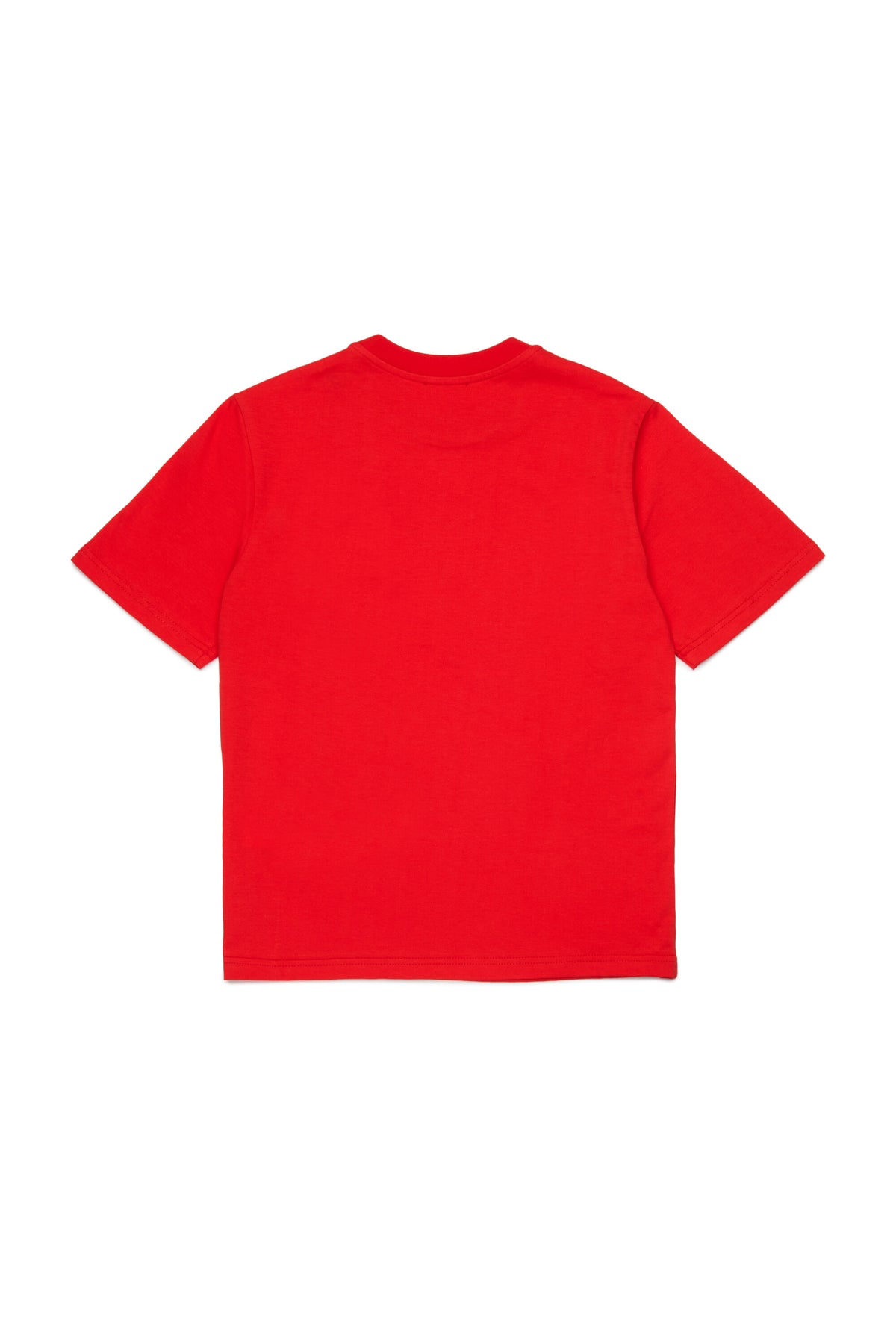 Camiseta con logotipo vertical