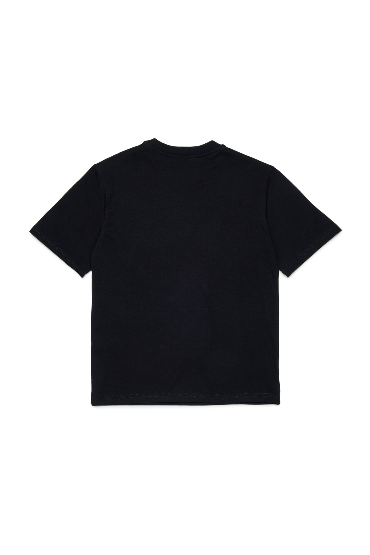 T-shirt with vertical logo