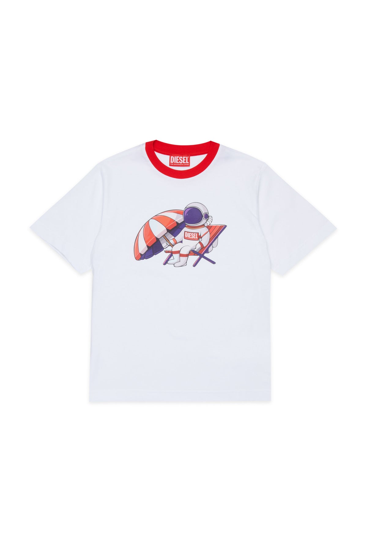 T-shirt with logo and astronaut print