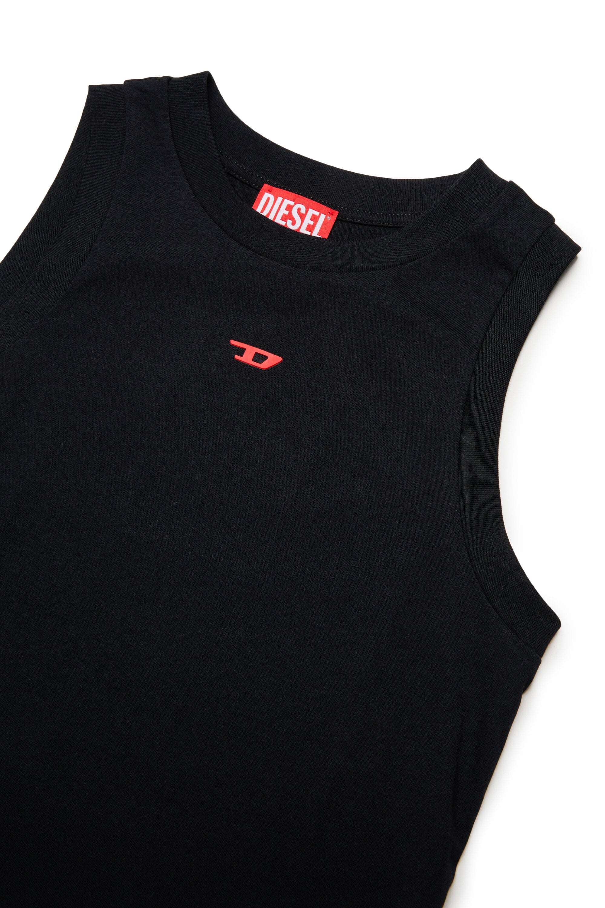 Camiseta sin mangas con logo