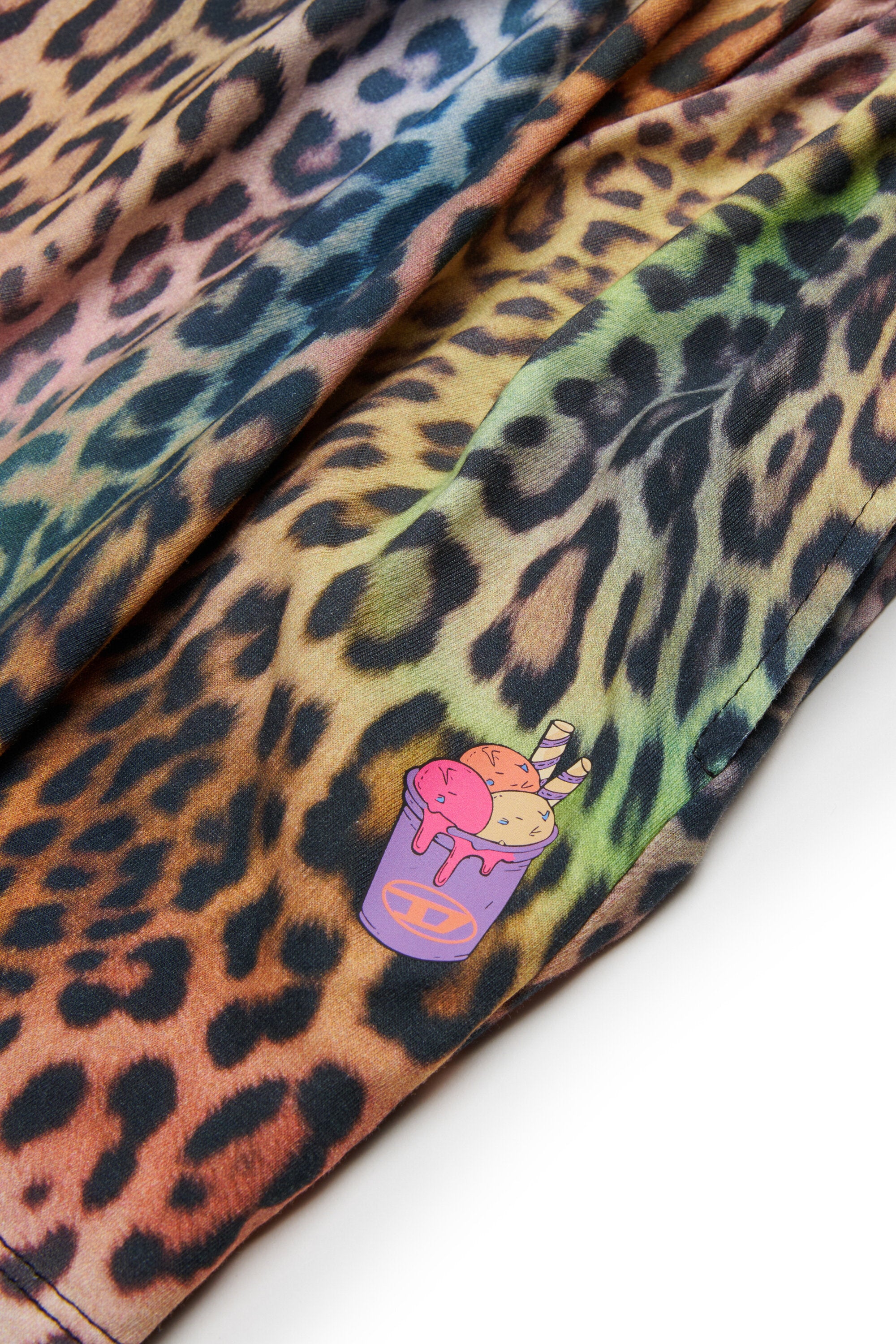 Pantalones cortos de felpa con logo