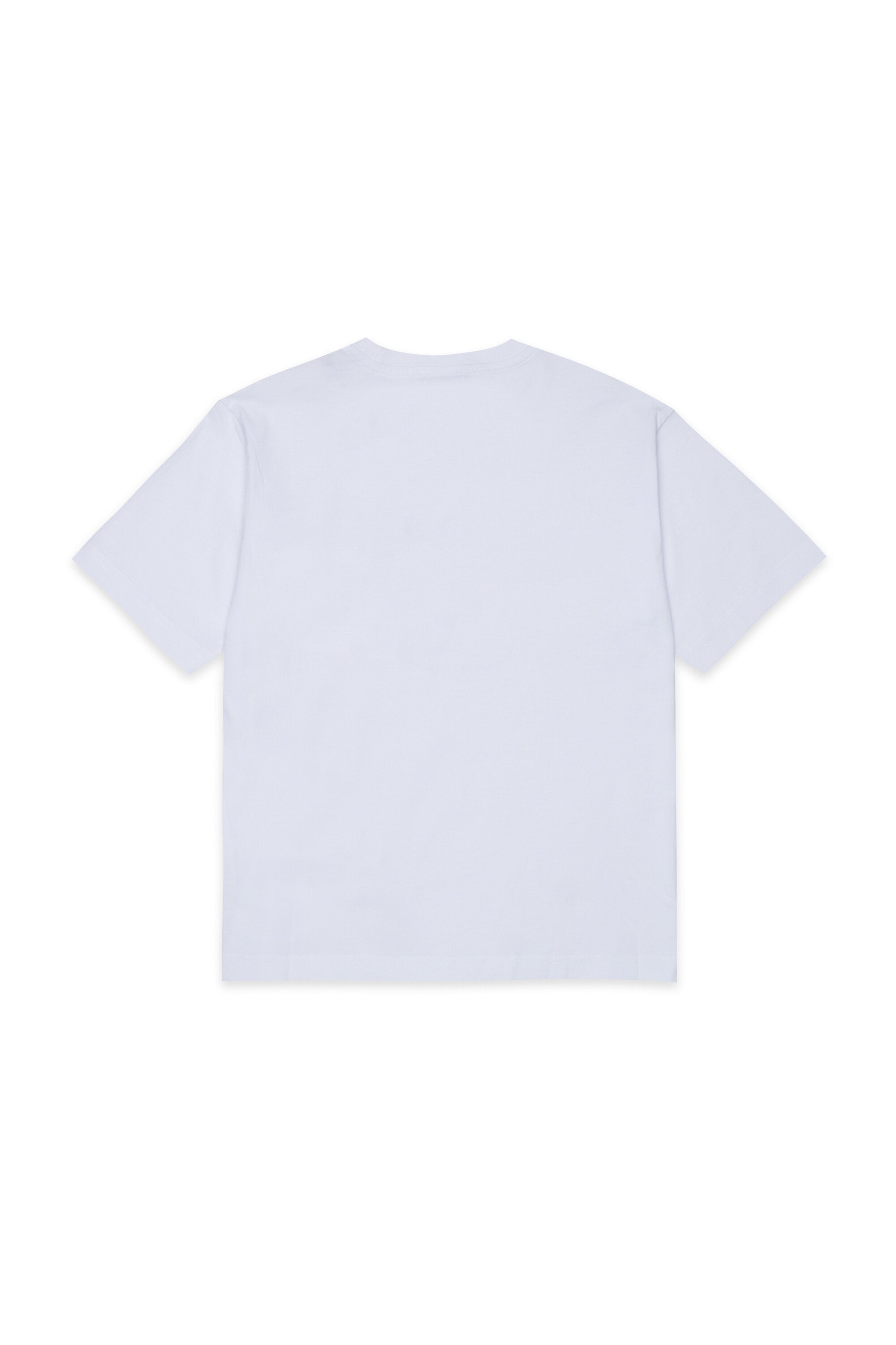 Camiseta de cuello redondo con logo