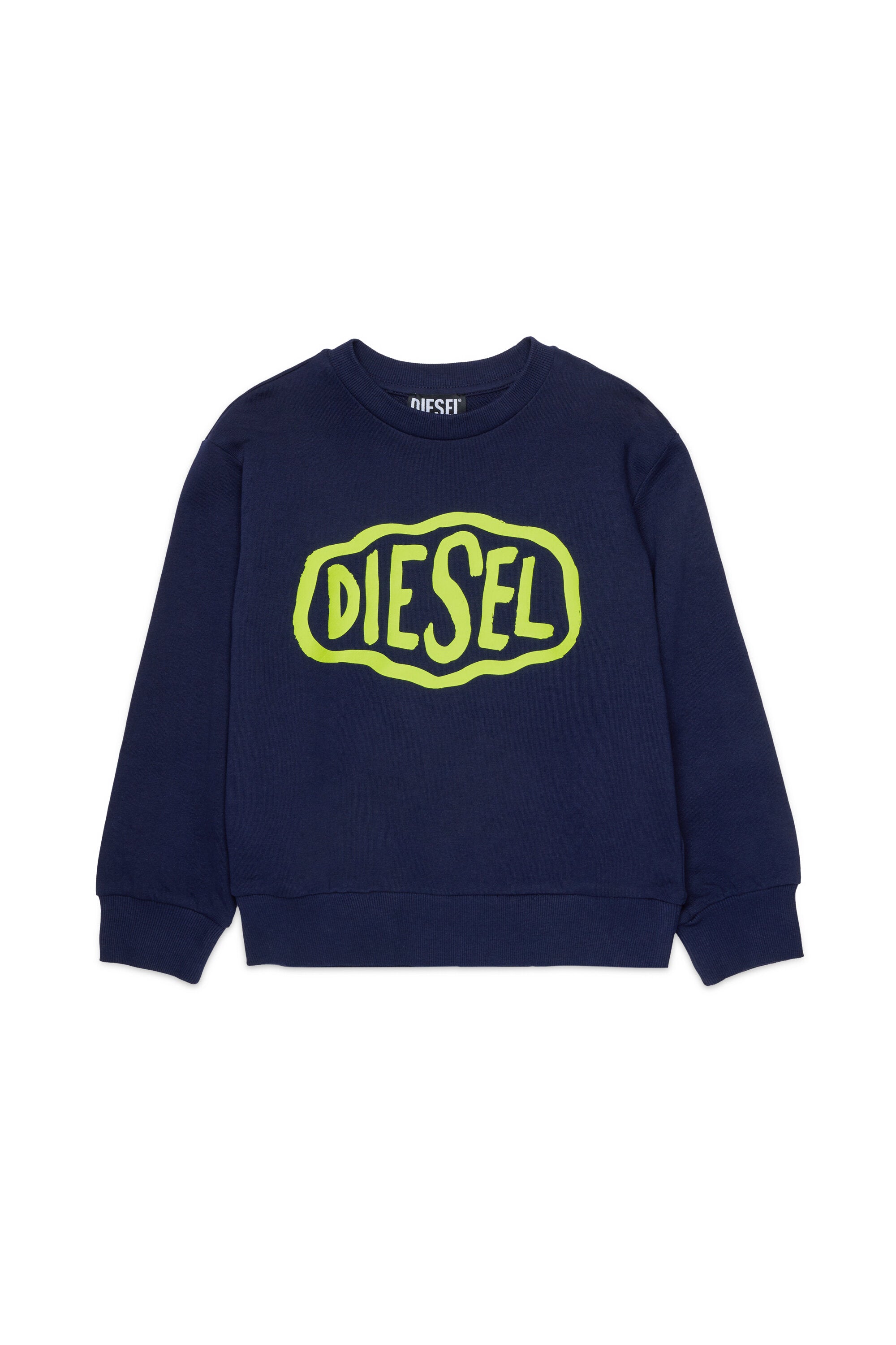 Sudadera de cuello redondo con logotipo