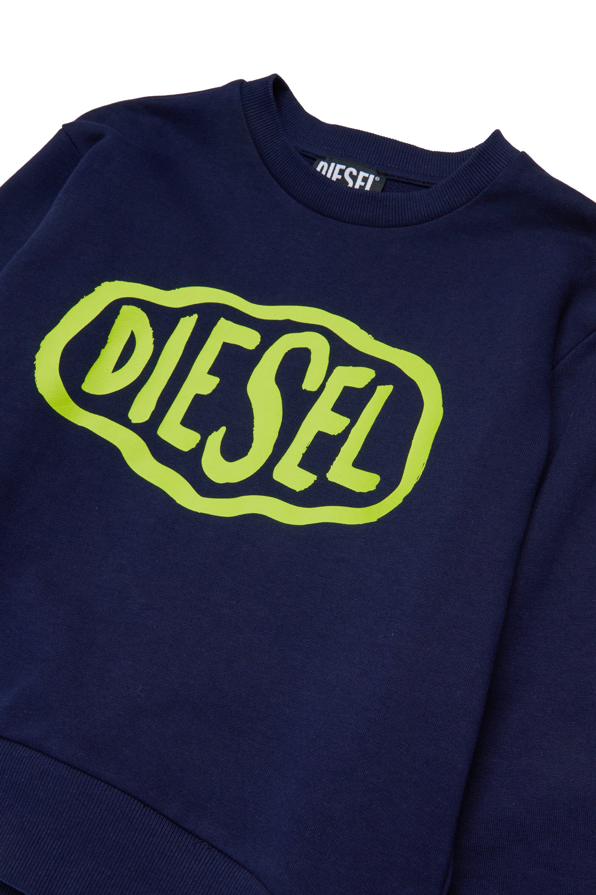 Sudadera de cuello redondo con logotipo