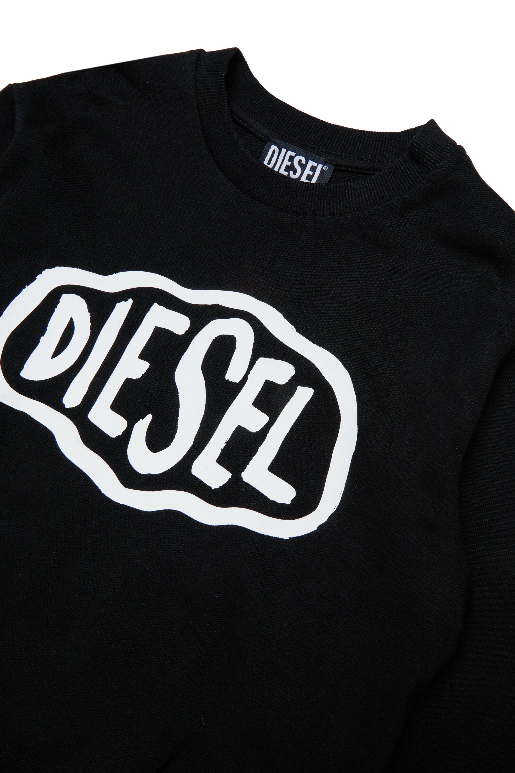Sudadera de cuello redondo con logotipo