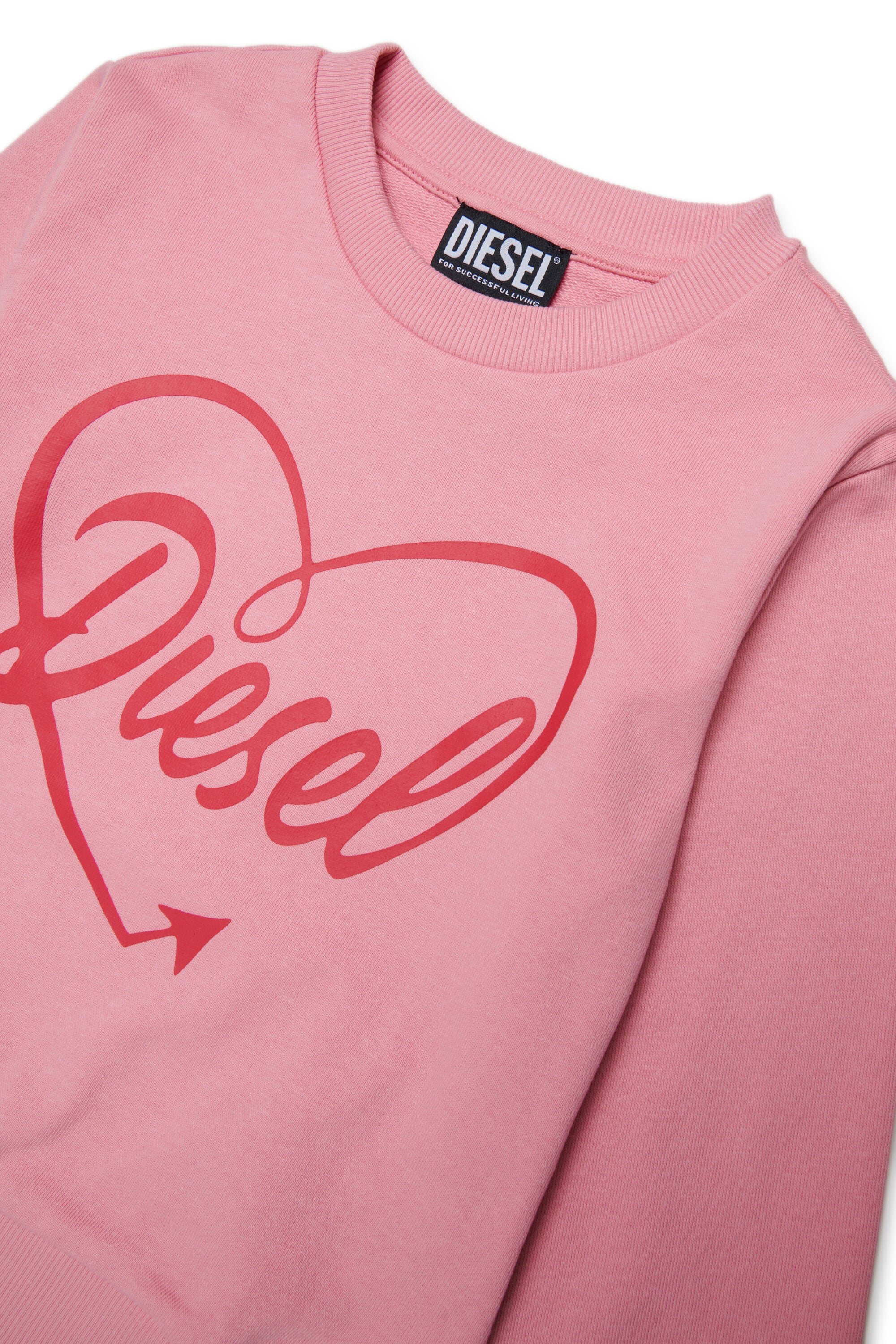 Sudadera con cuello redondo y logo