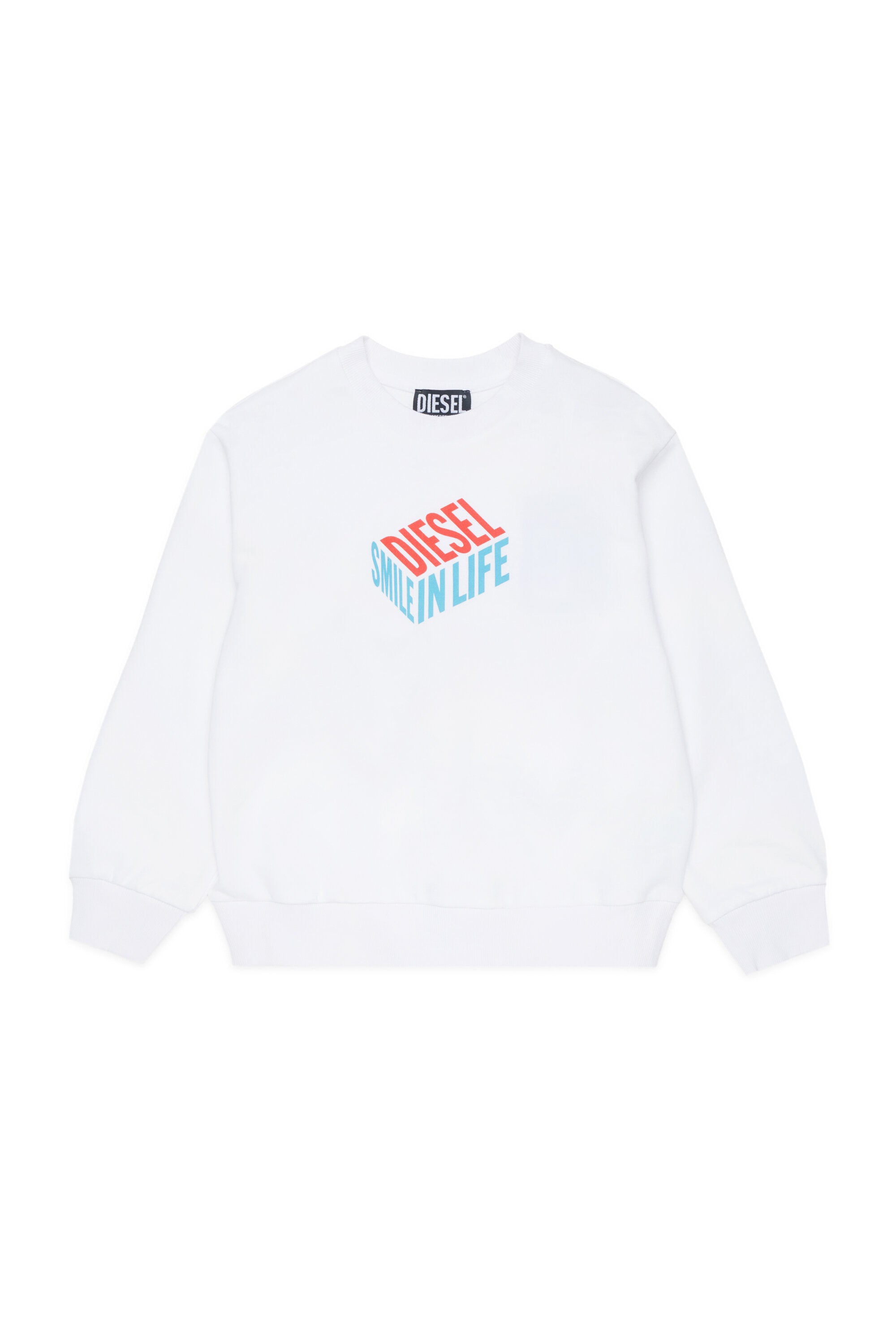Sudadera de cuello redondo con logo