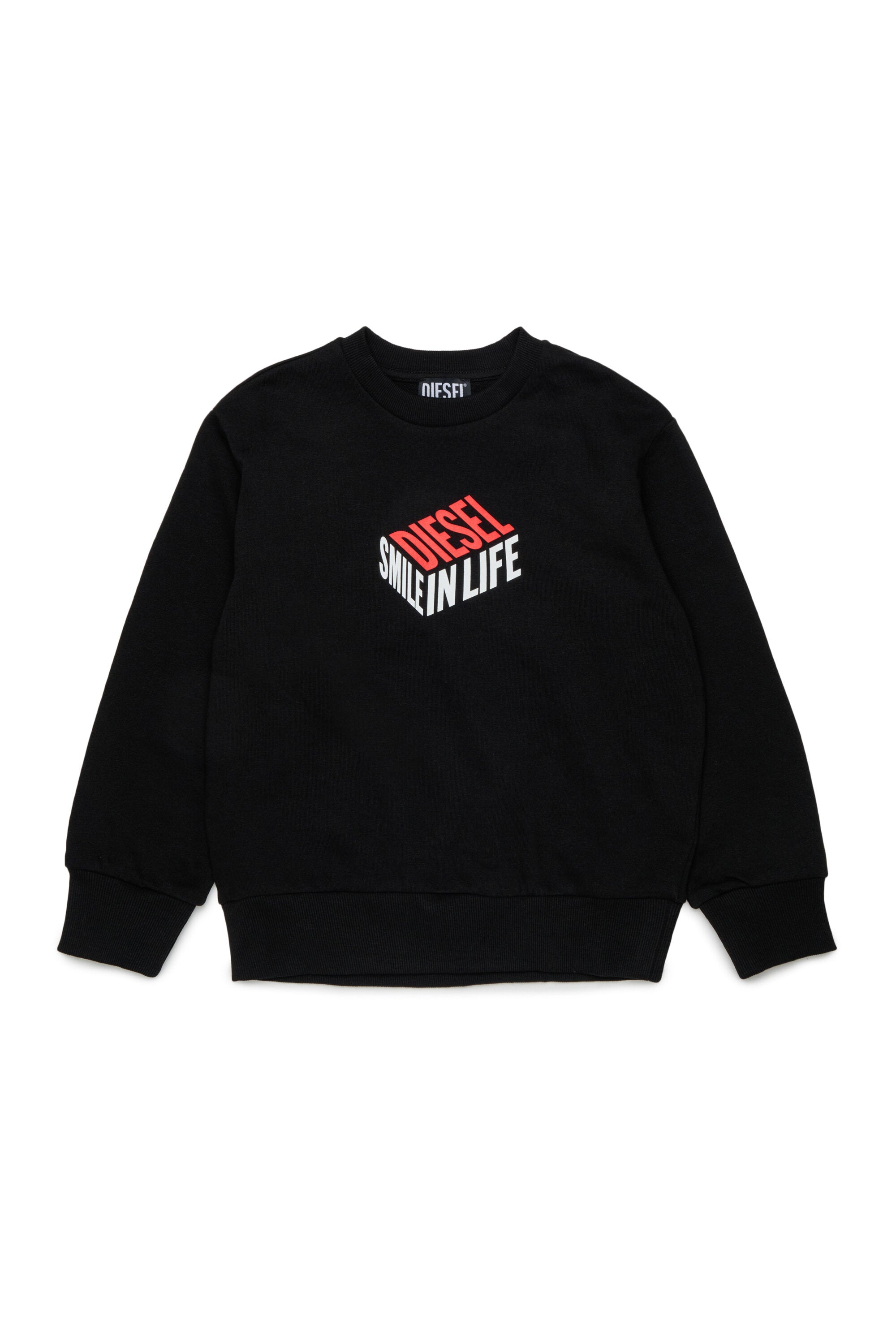 Sudadera de cuello redondo con logo