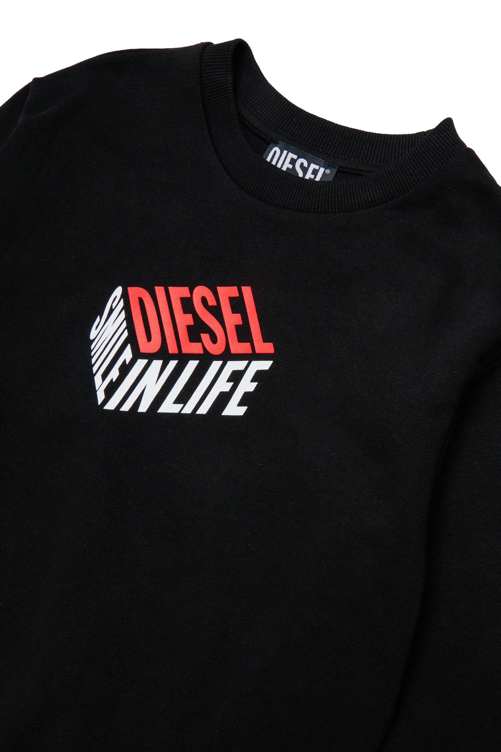 Sudadera de cuello redondo con logo