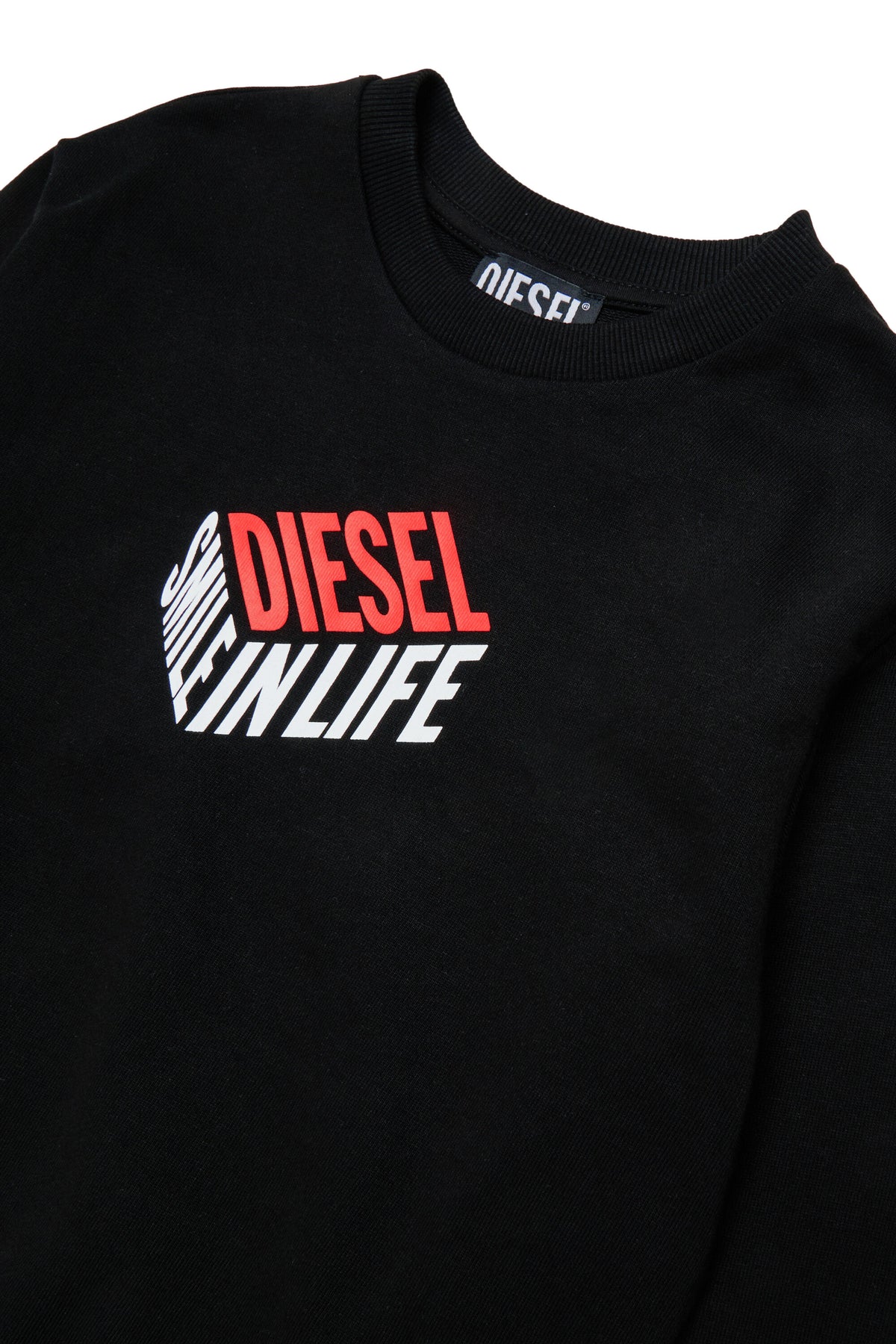 Sudadera de cuello redondo con logo