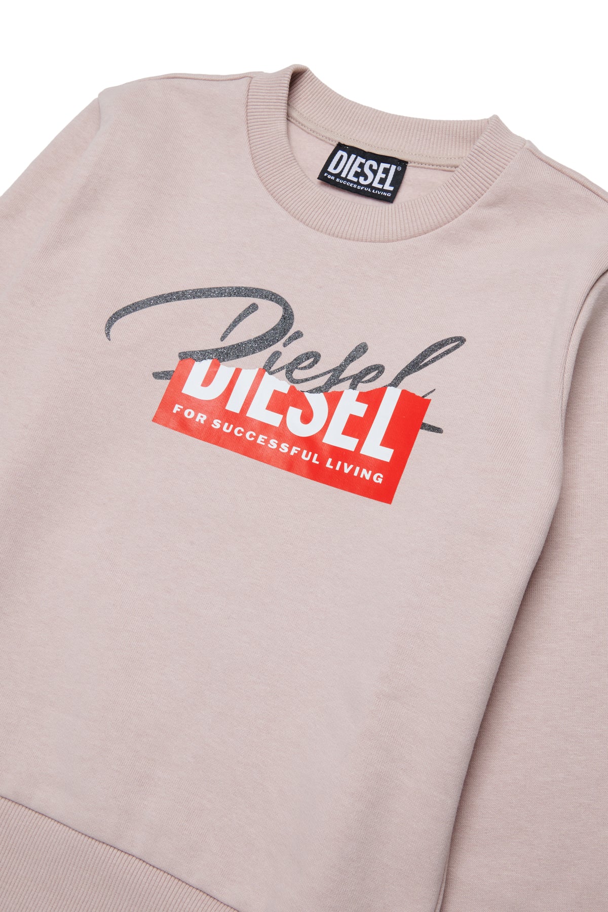 Sudadera de cuello redondo con logo