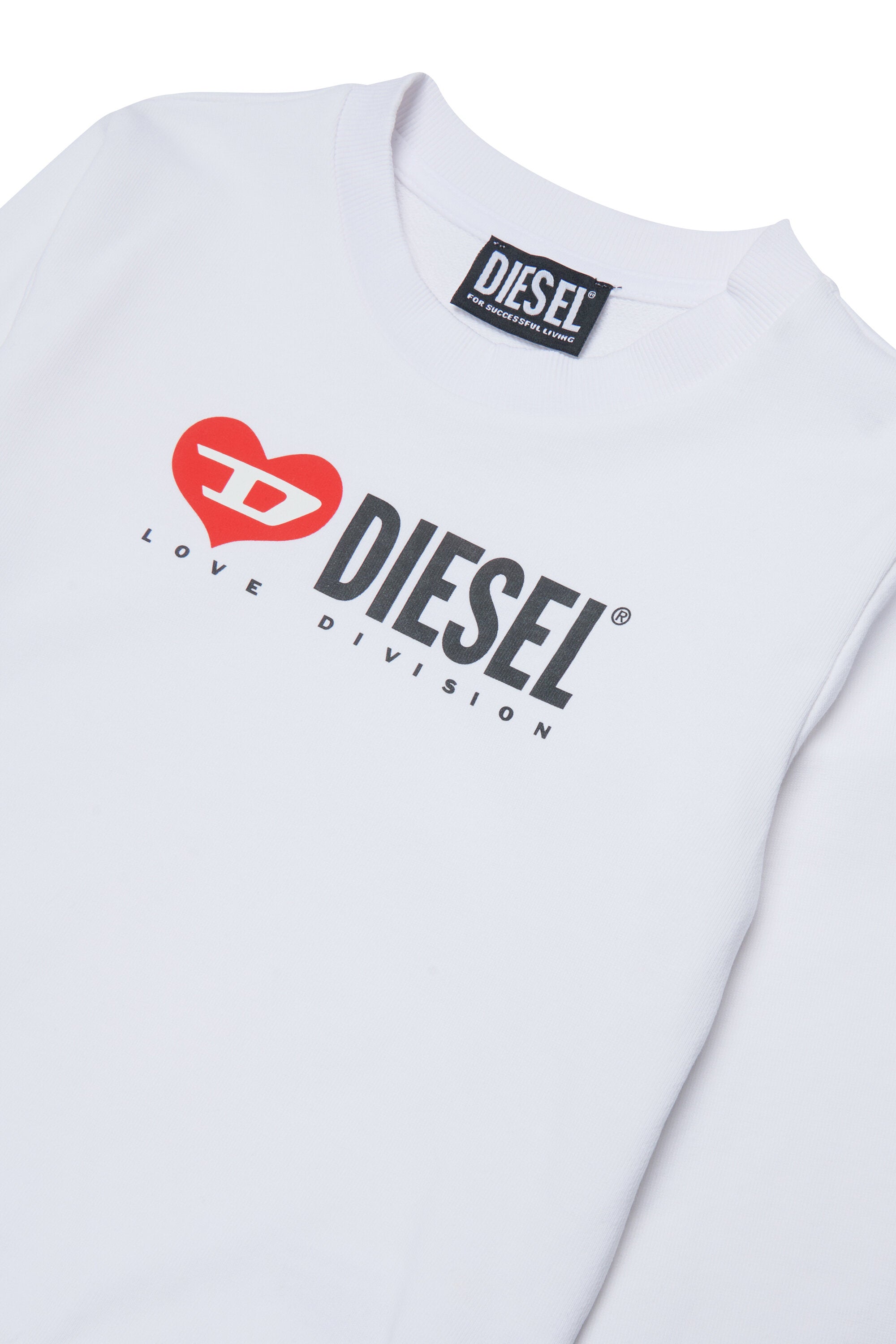 Crew neck sweatshirt with logo