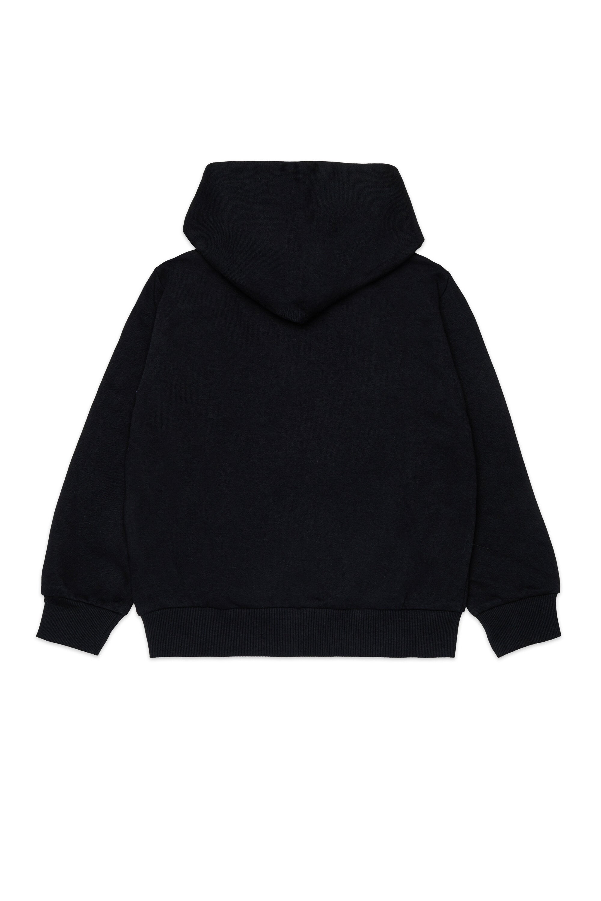 Sudadera con cremallera completa y logo