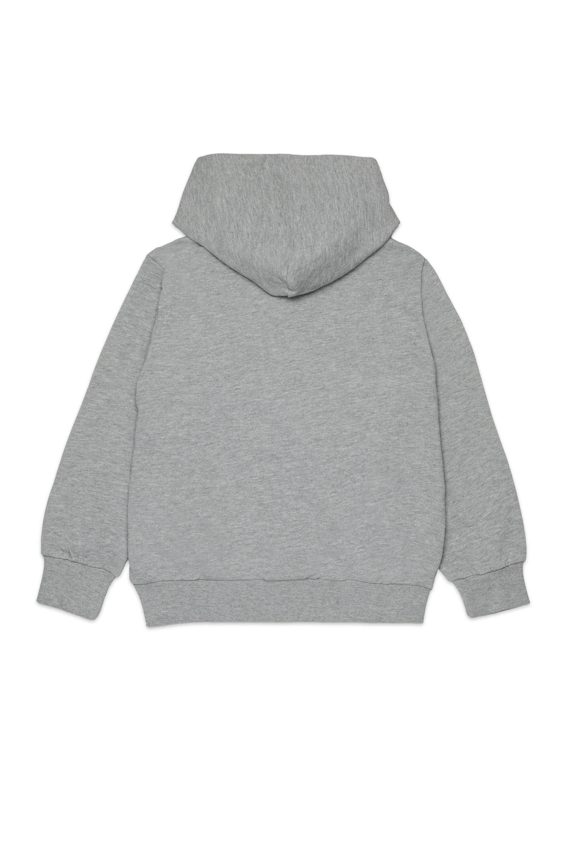 Sudadera con cremallera completa y logo