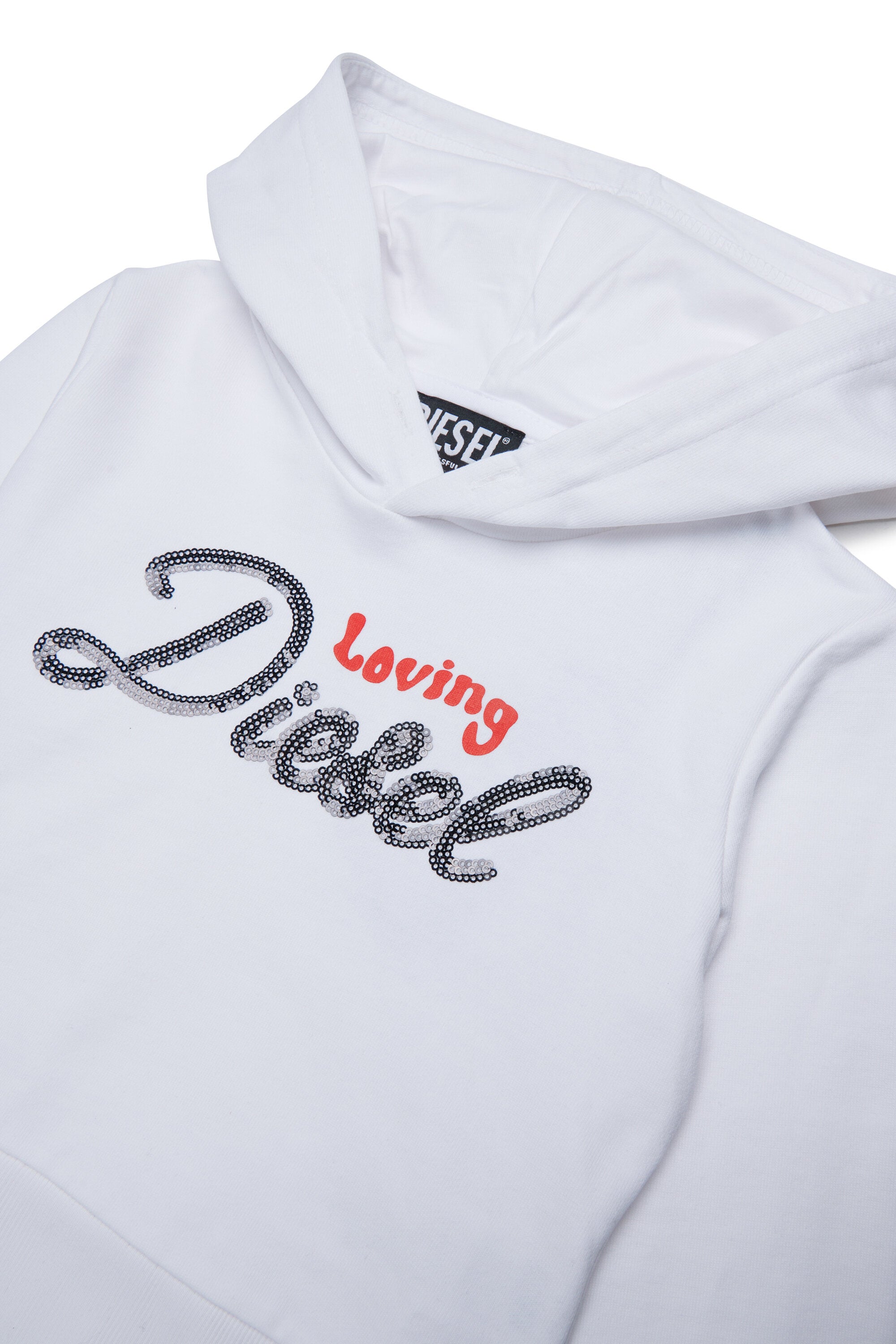 Sudadera con capucha y logo