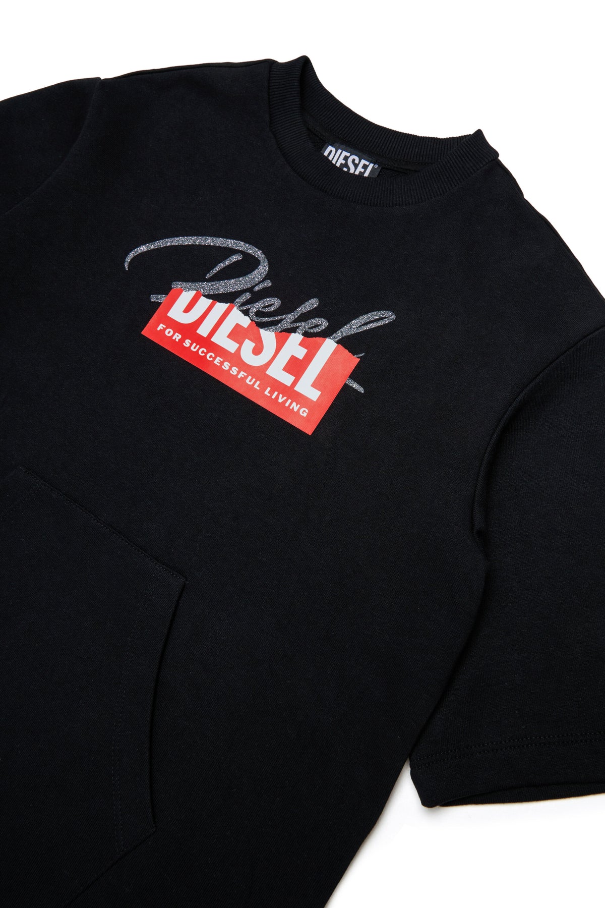 Dress with logo