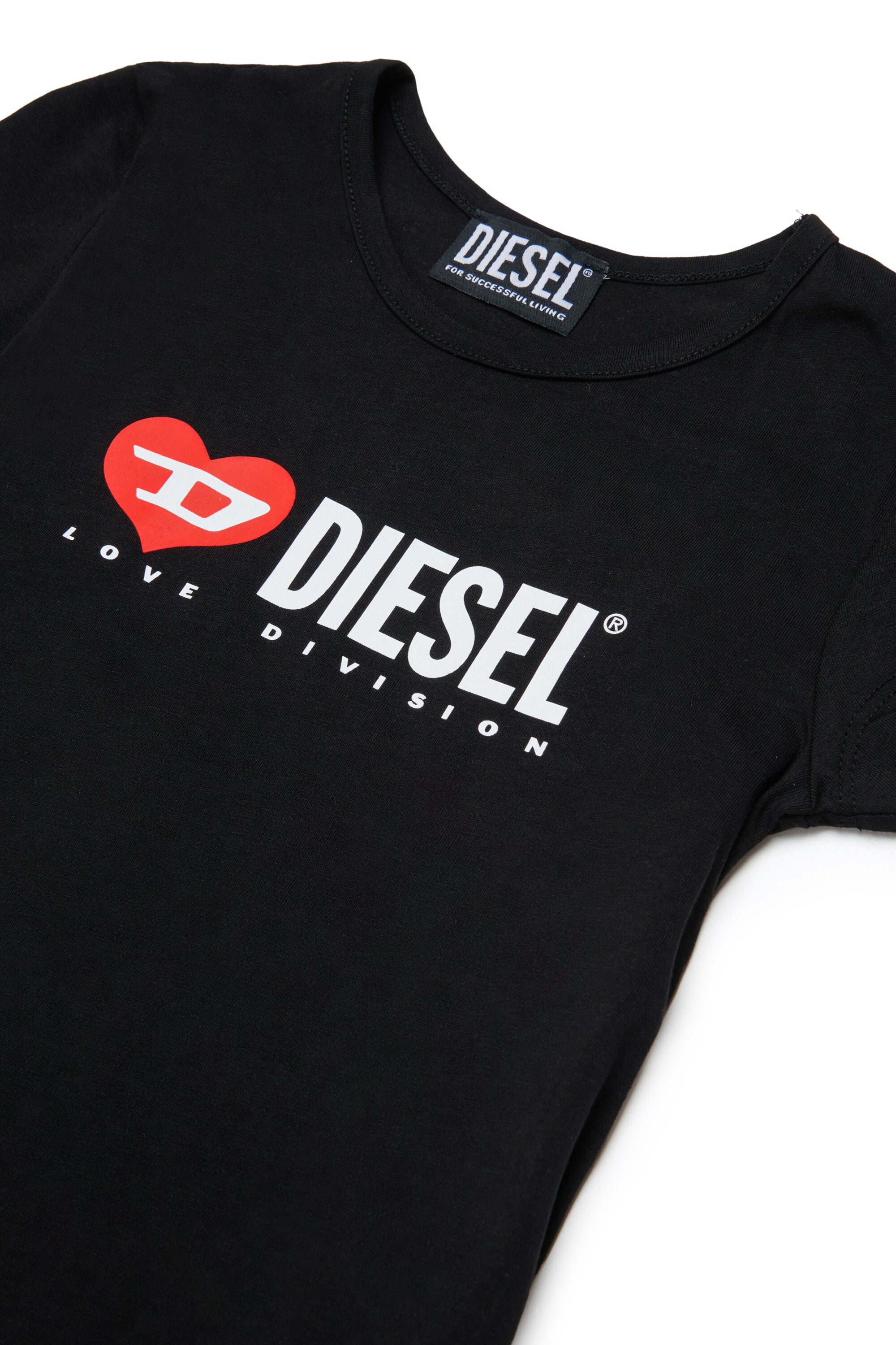 Dress with logo