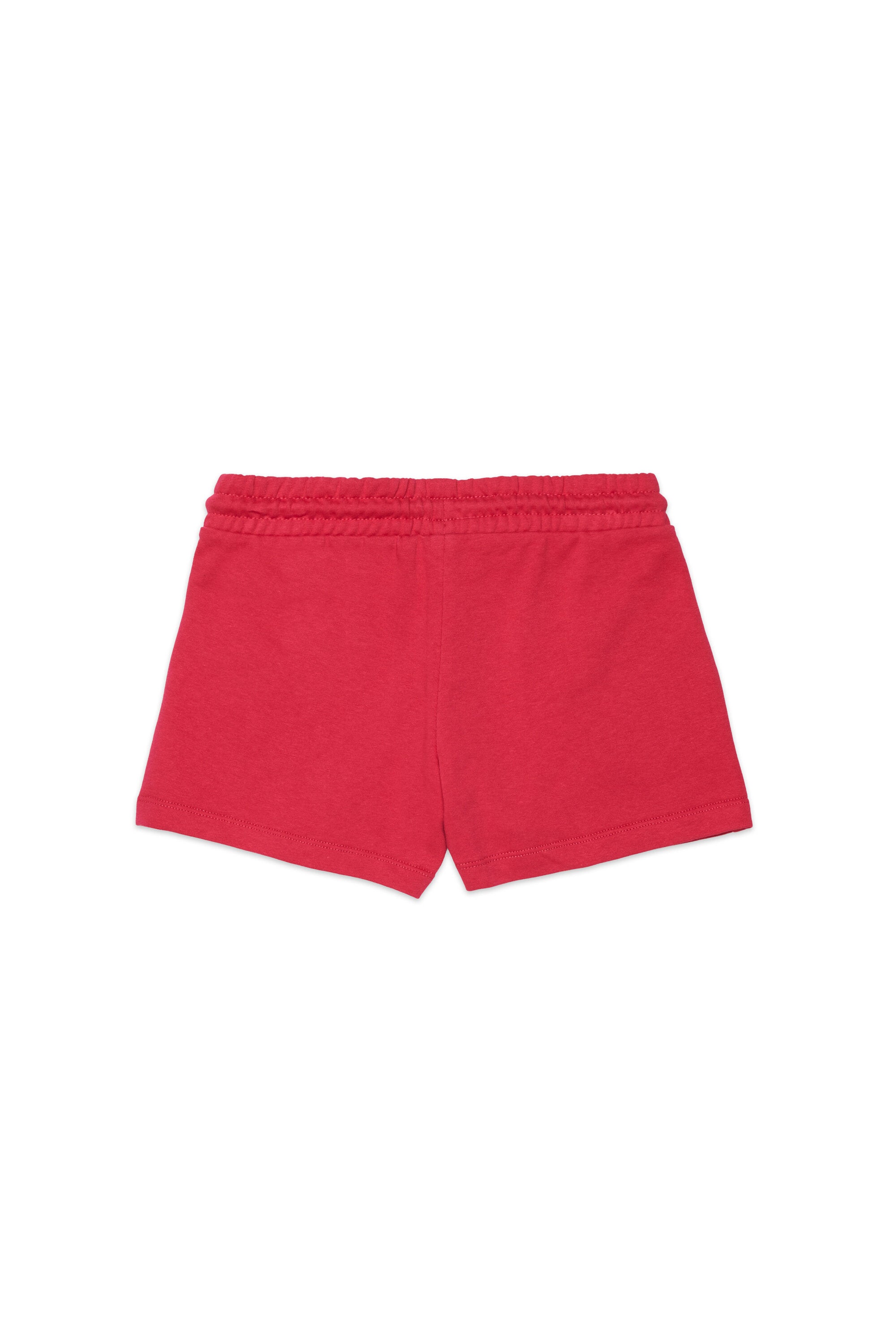 Fleece shorts with logo