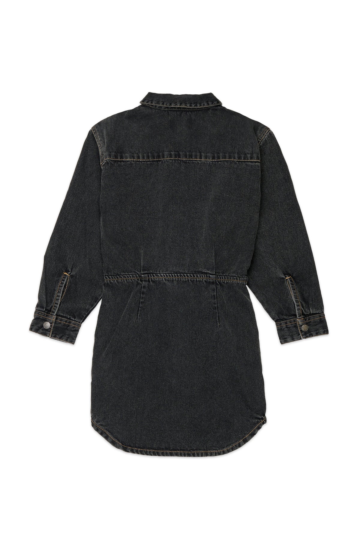 Vestido vaquero con logo