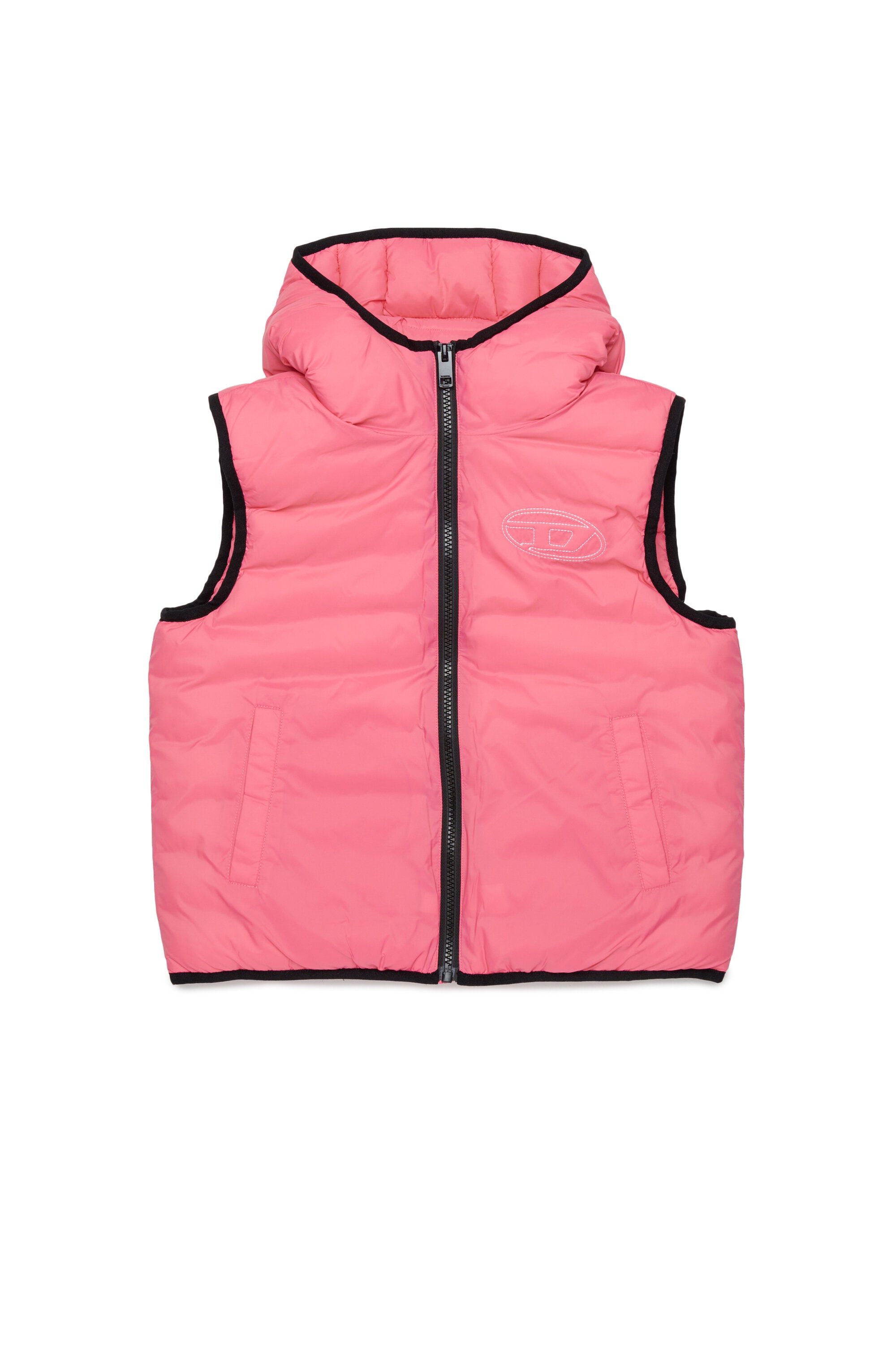 Chaleco ligero acolchado con logo